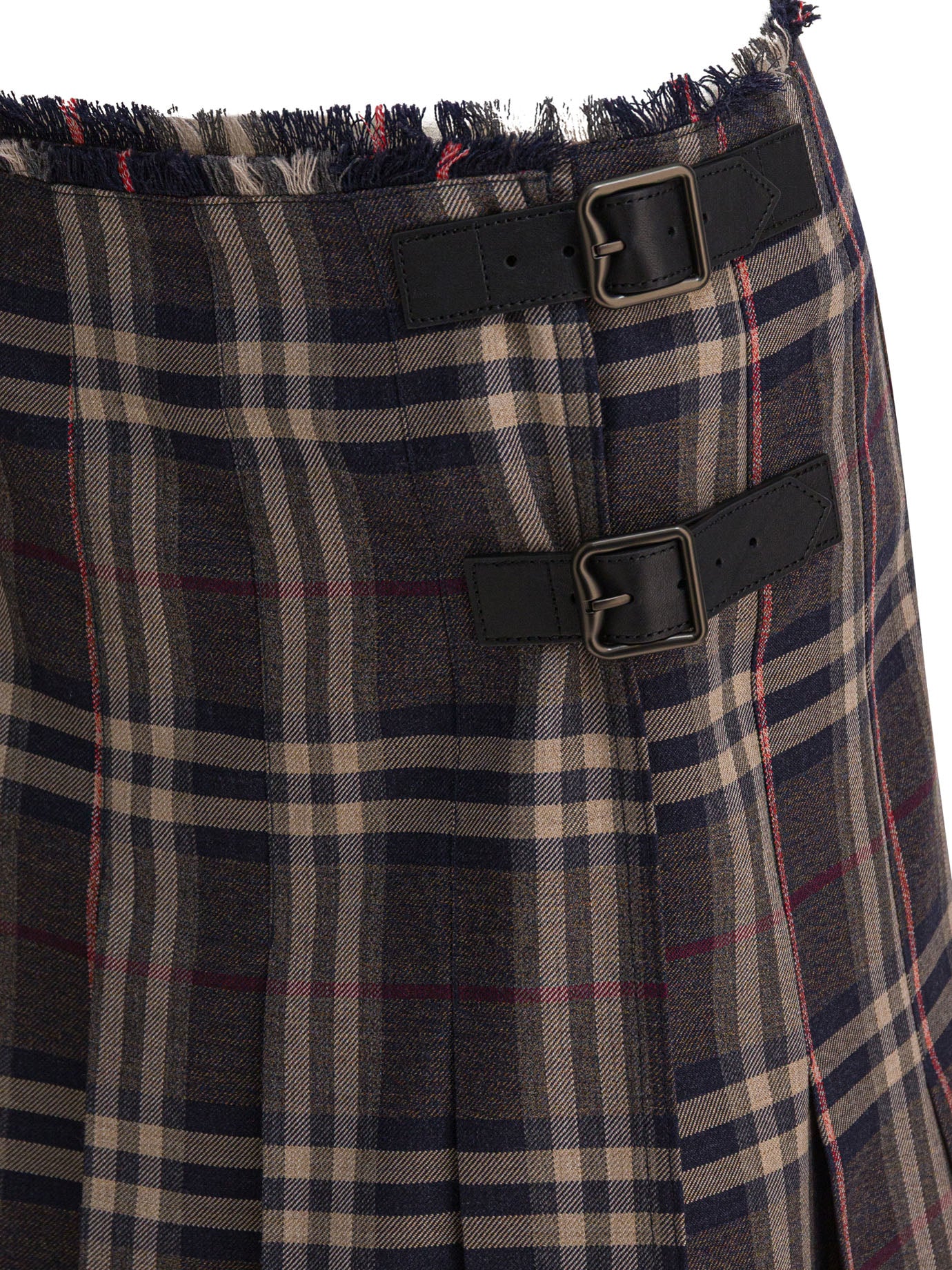 BURBERRY Wool Mini Skirt - Image 3