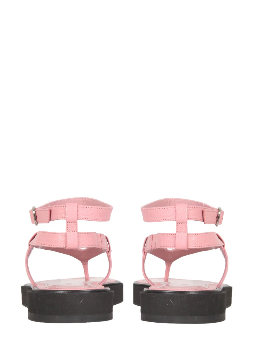 By Far Elegant Mini Thong Sandals - Image 3
