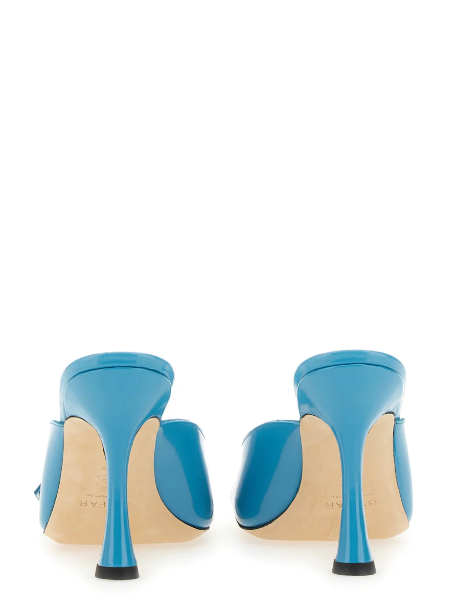 BY FAR Elevated Patent Leather Sandal with 10.5 Cm Heel - Image 3