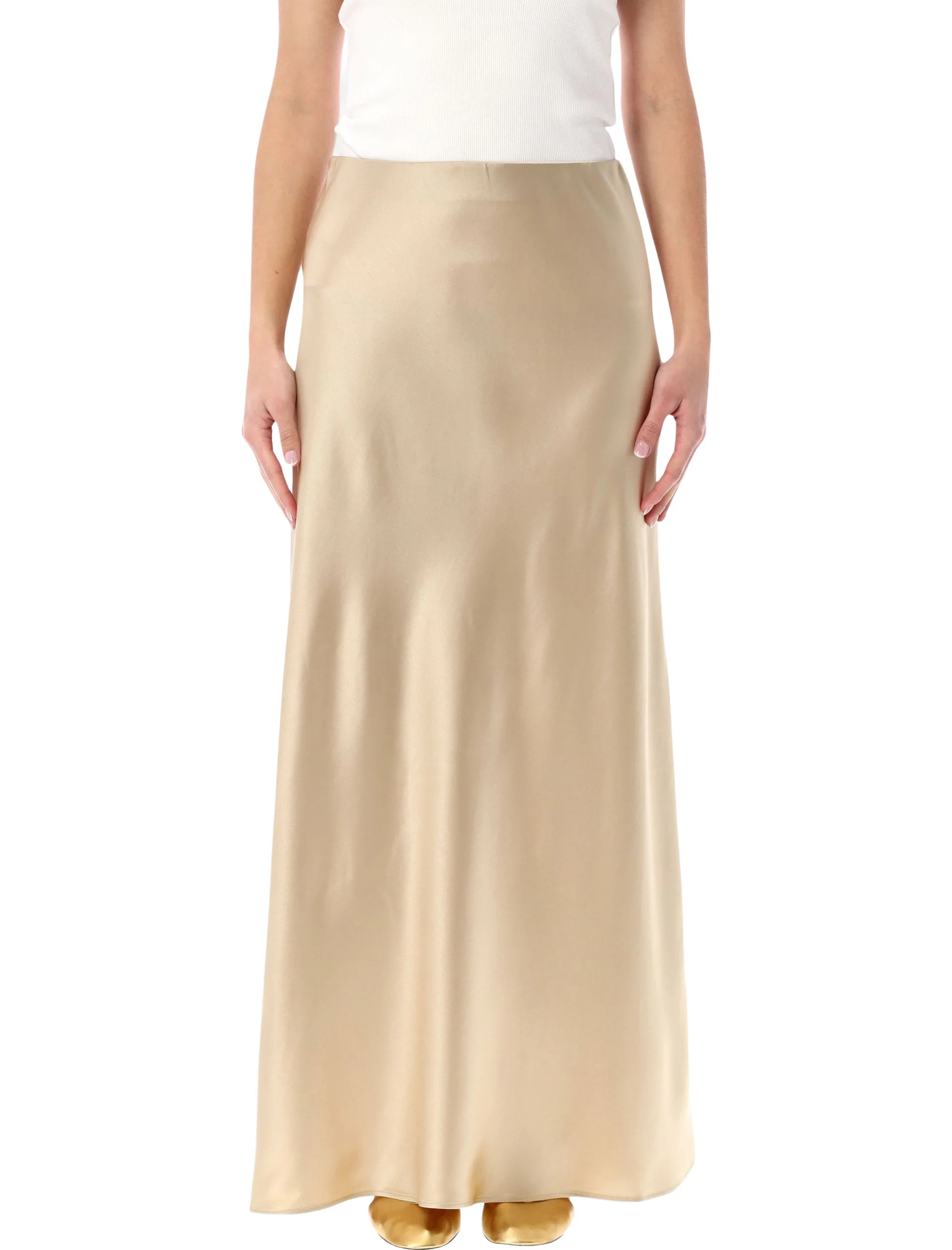 By Malene Birger Barbara Maxi Skirt - High Waist, Regular Fit