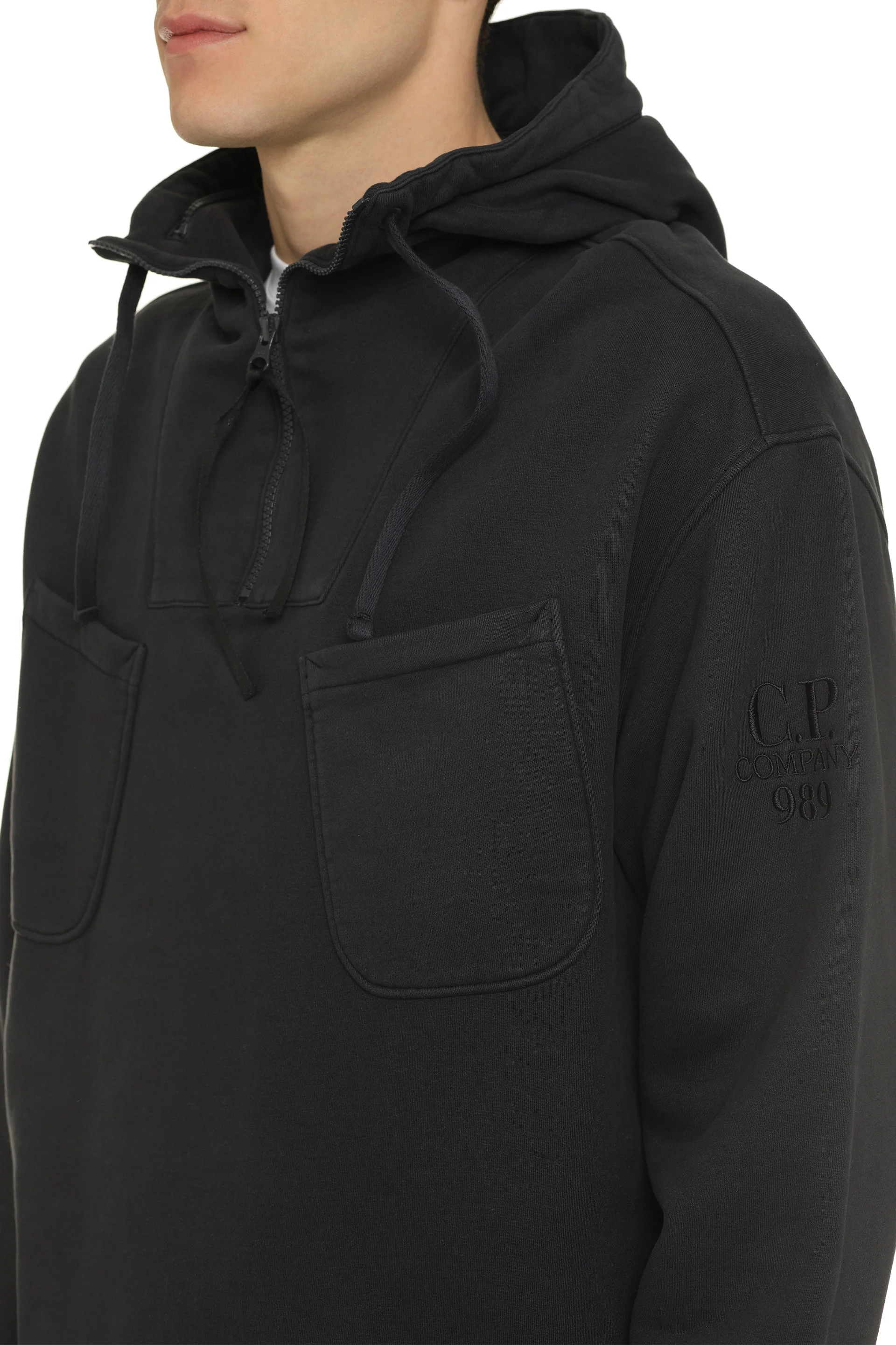 C.p. Company C.P.COMPANY Half Zip Sweatshirt - Image 7
