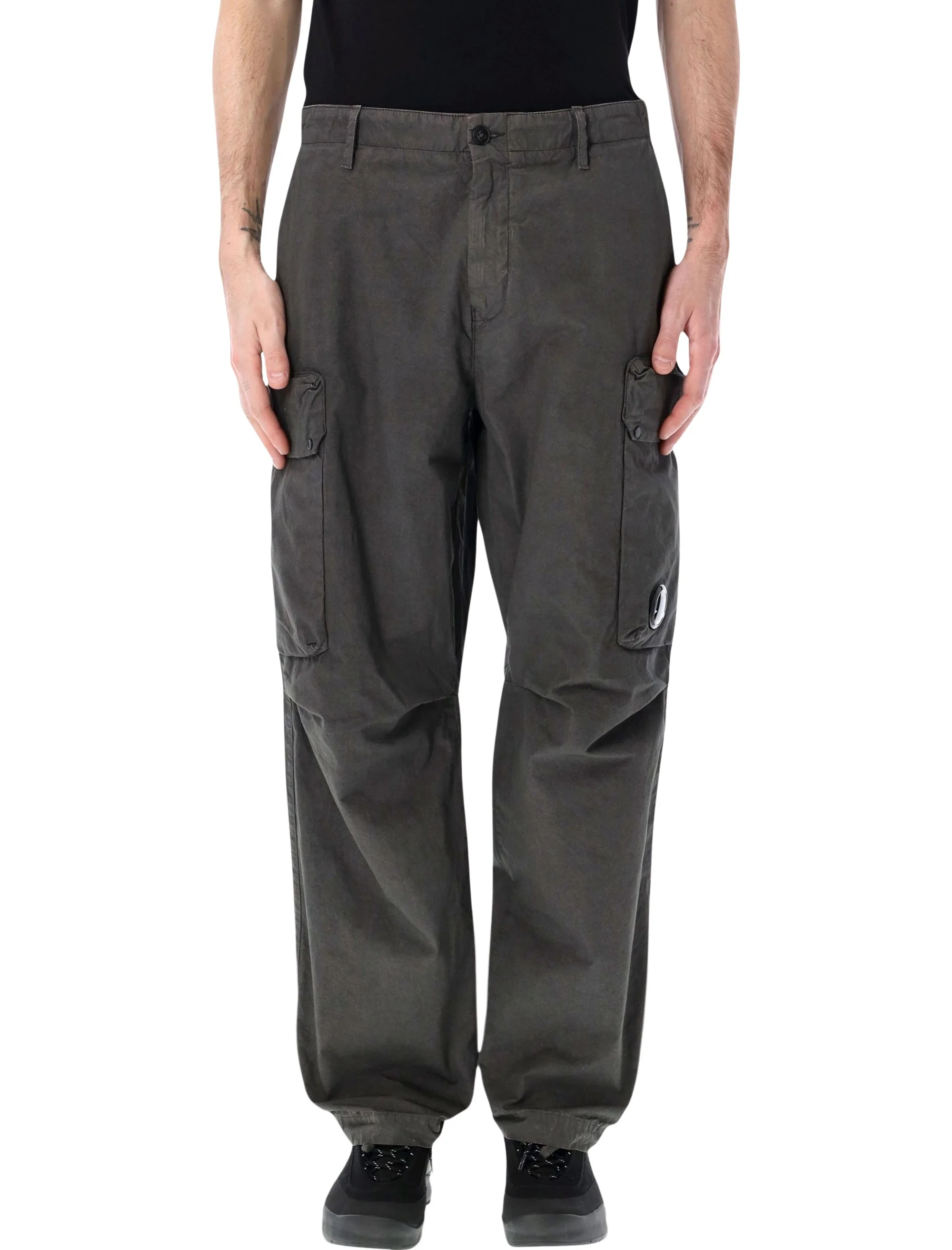 C.P. COMPANY Cargo-pockets Straight-leg Trousers