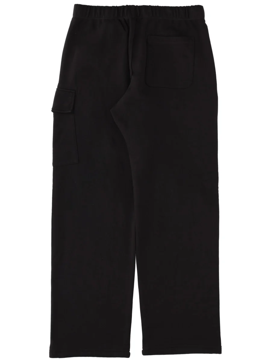 C.P. COMPANY Diagonal Raised Fleece Cargo Sweatpants - Image 3