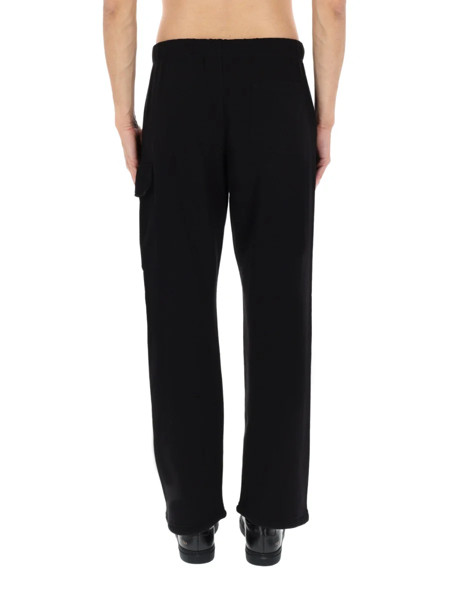 C.P. COMPANY Diagonal Raised Fleece Cargo Sweatpants - Image 5