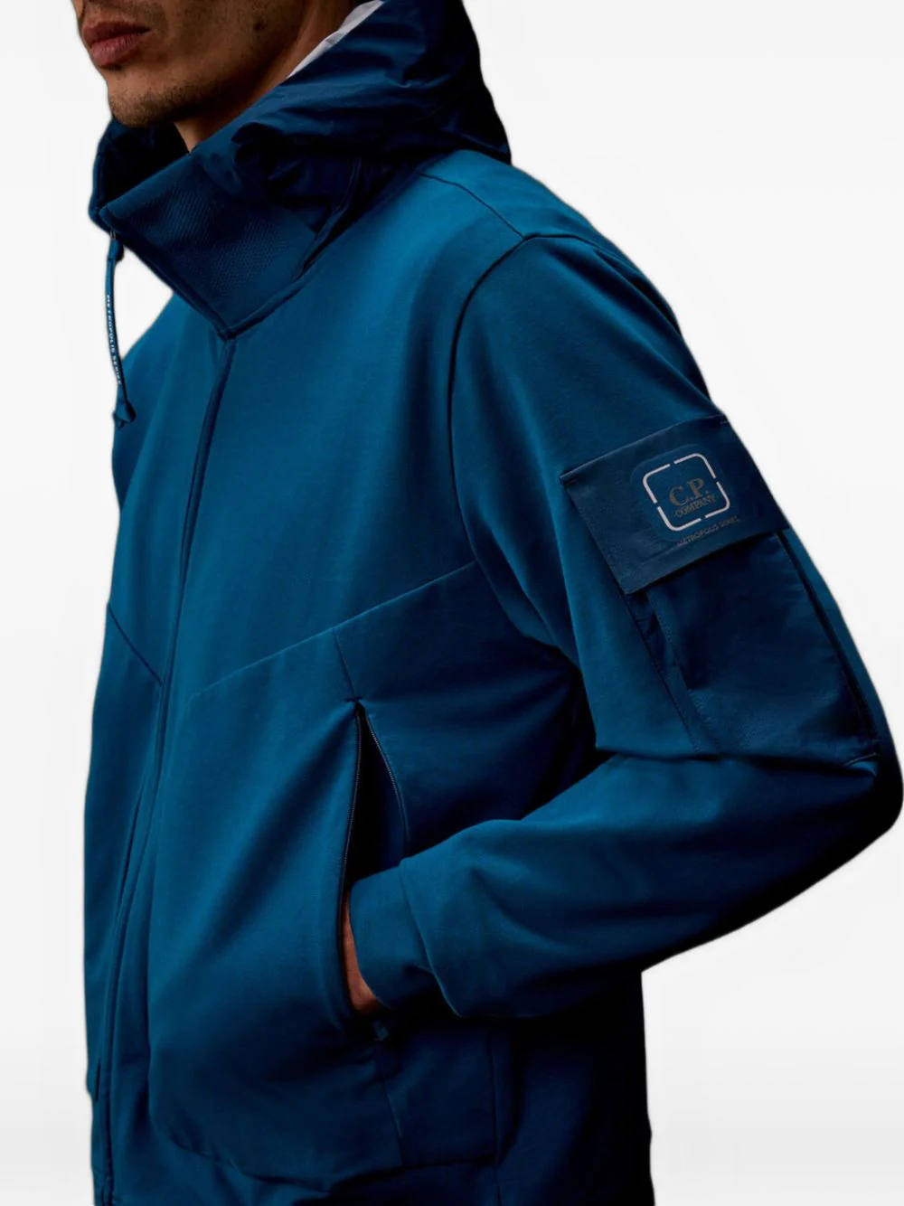 C.p. Company Hooded Long Sleeve Sweater for Men - Image 7