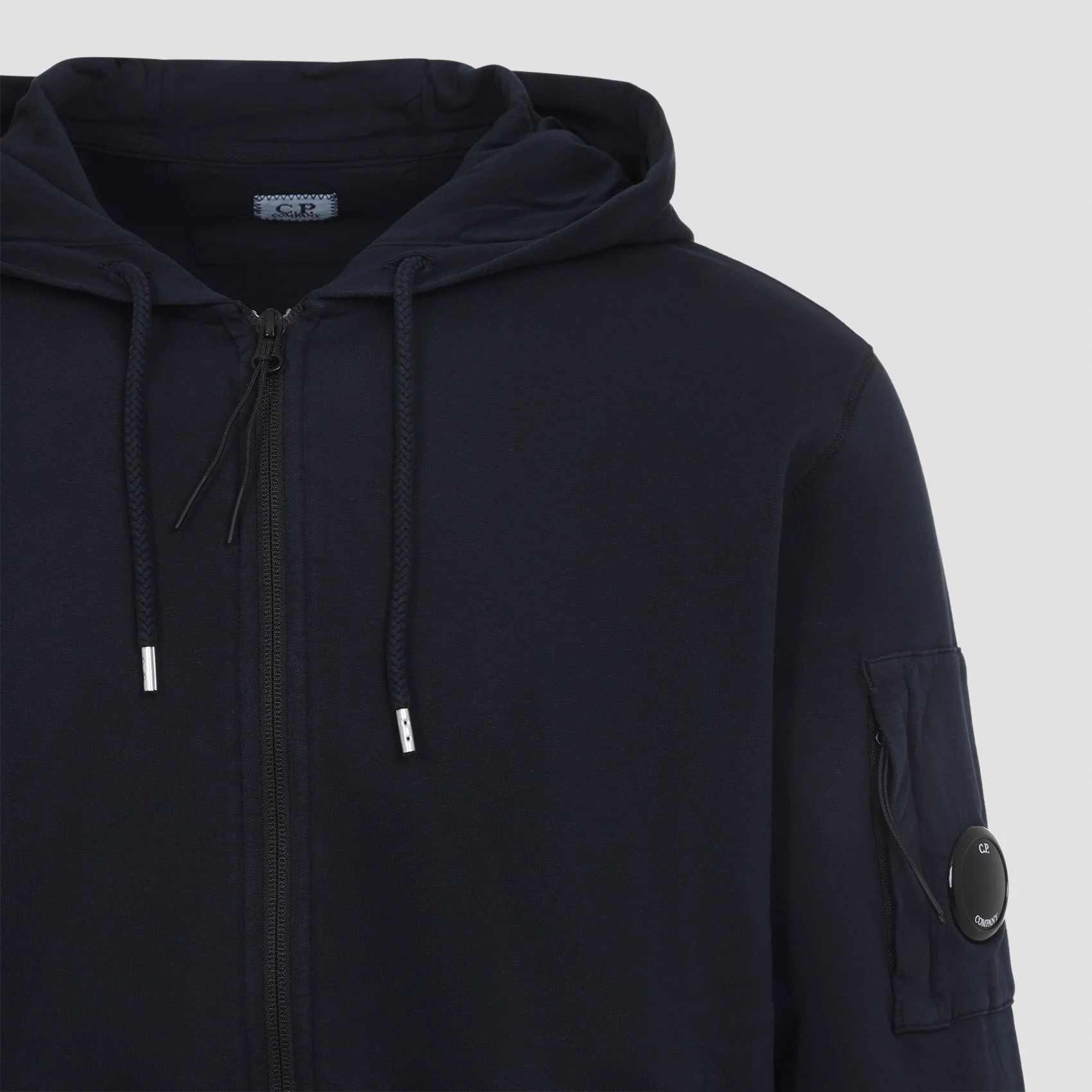 C.p. Company LIGHT FLEECE ZIP HOODED LENS SWEATSHIRT - Image 5