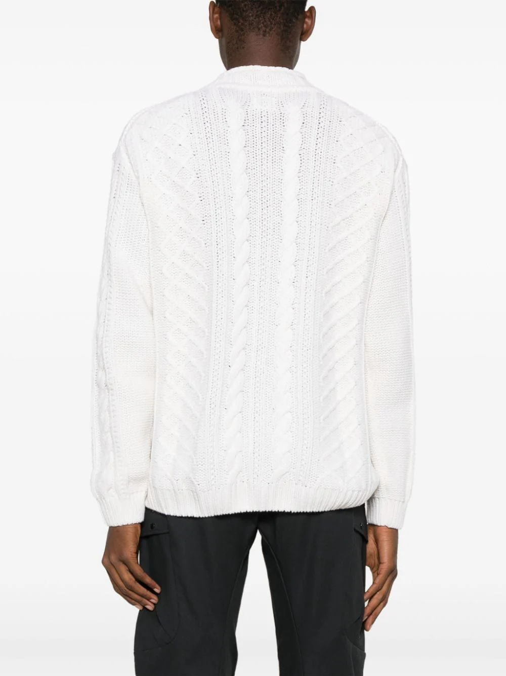 C.p. Company Men's Knitwear Neck Sweater - Image 4