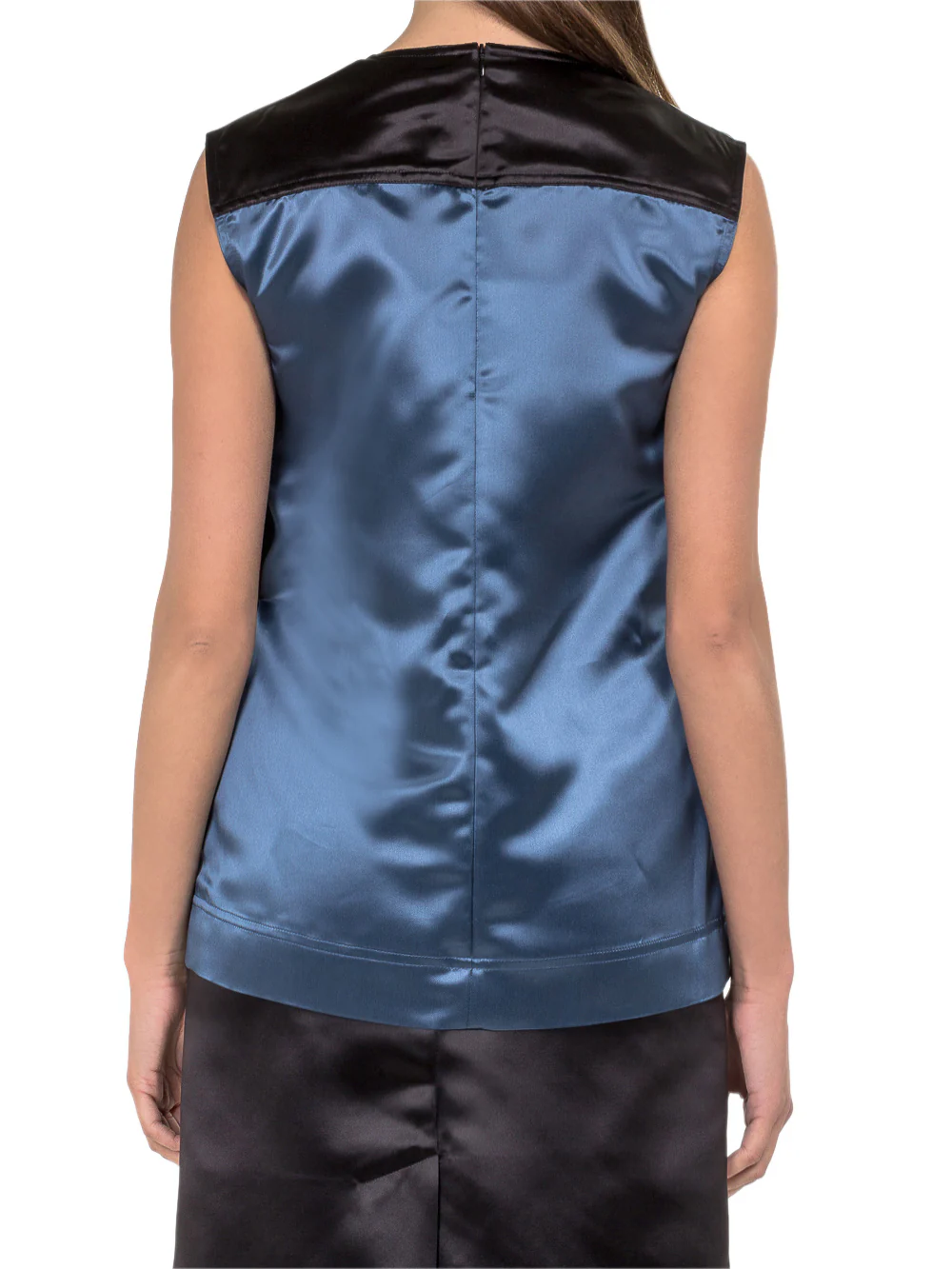 Calvin Klein 205w39nyc Satin Top with Button Details - Image 3