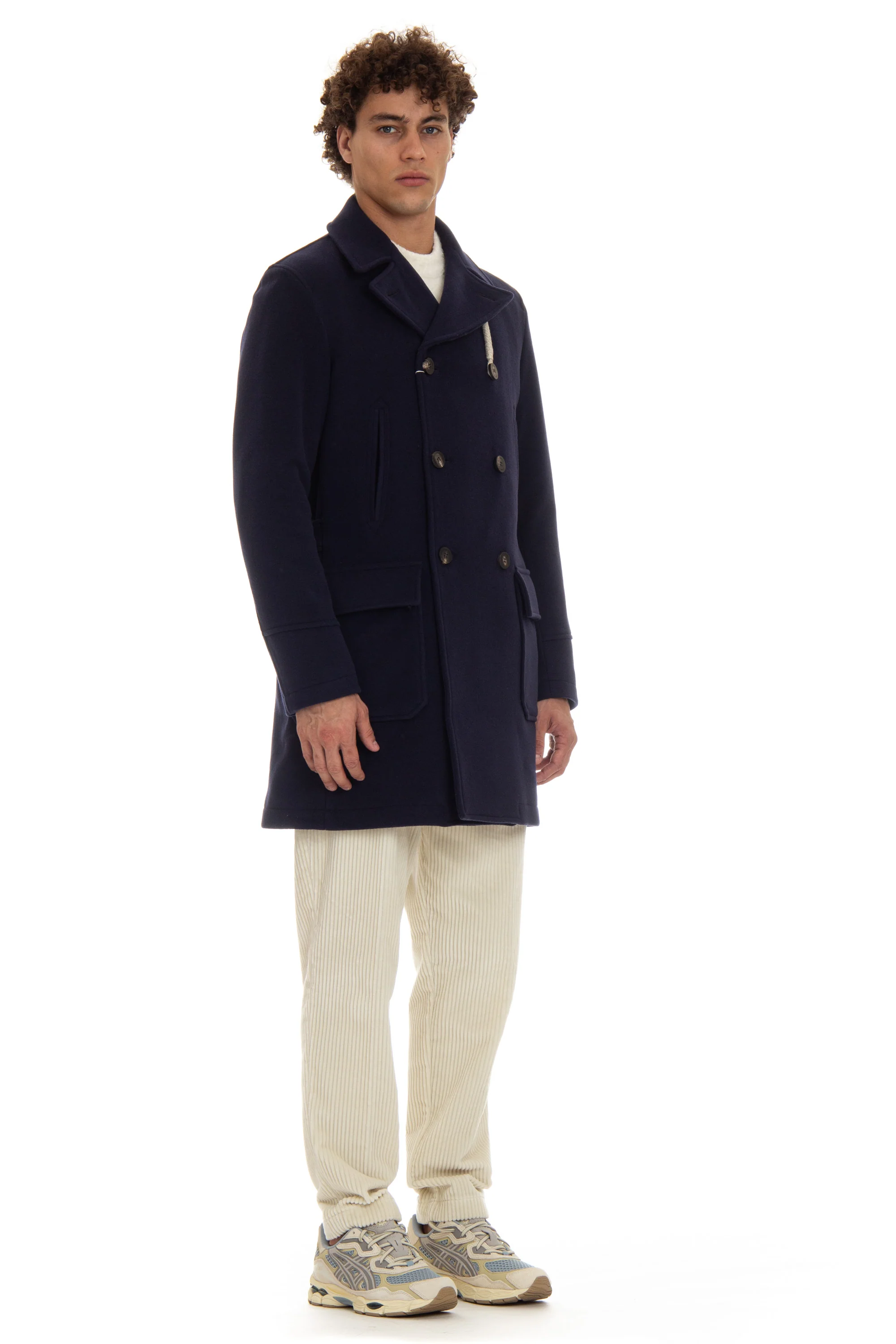 Camplin Classic Peacoat for Men - FW24 - Image 2