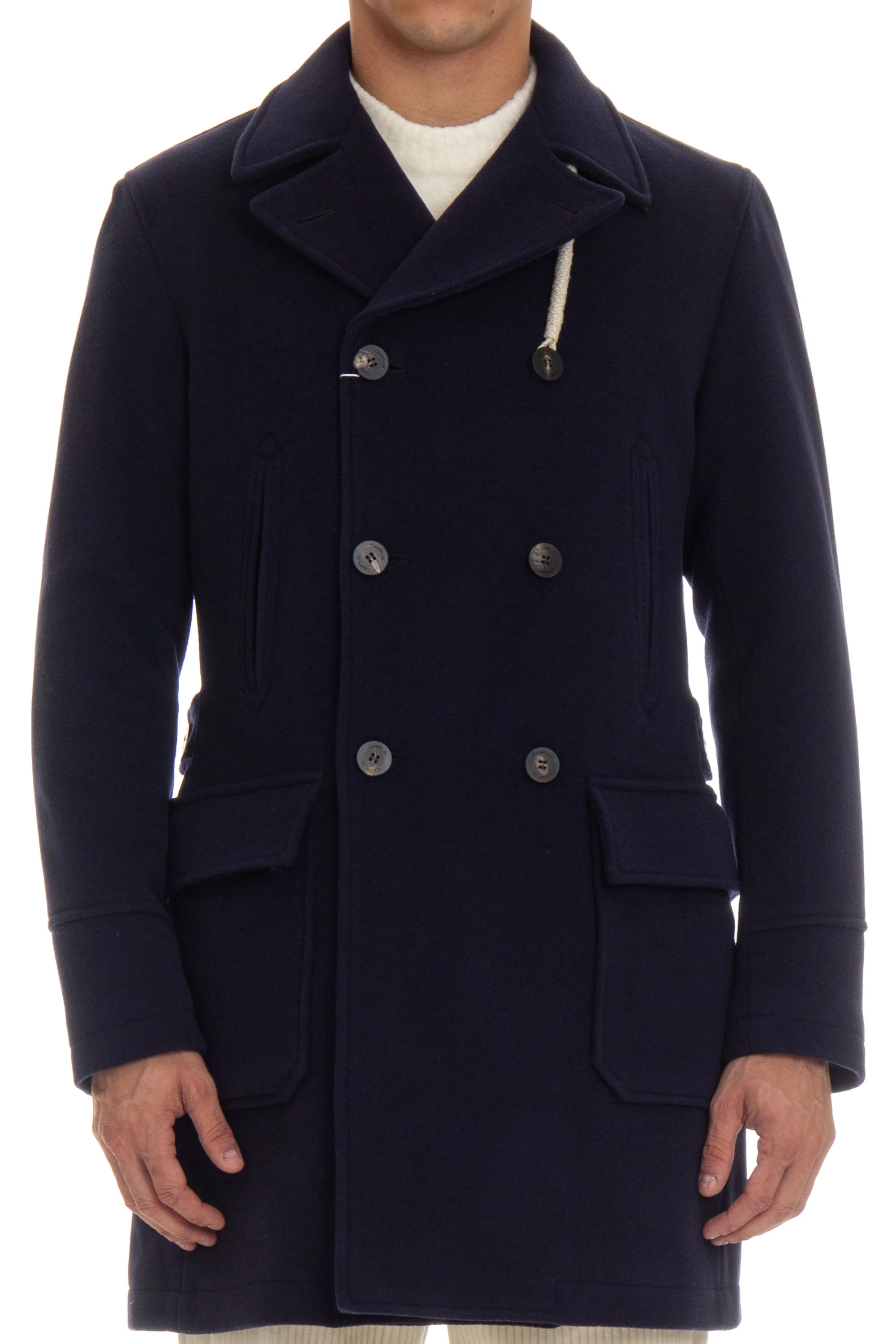 Camplin Classic Peacoat for Men - FW24 - Image 4
