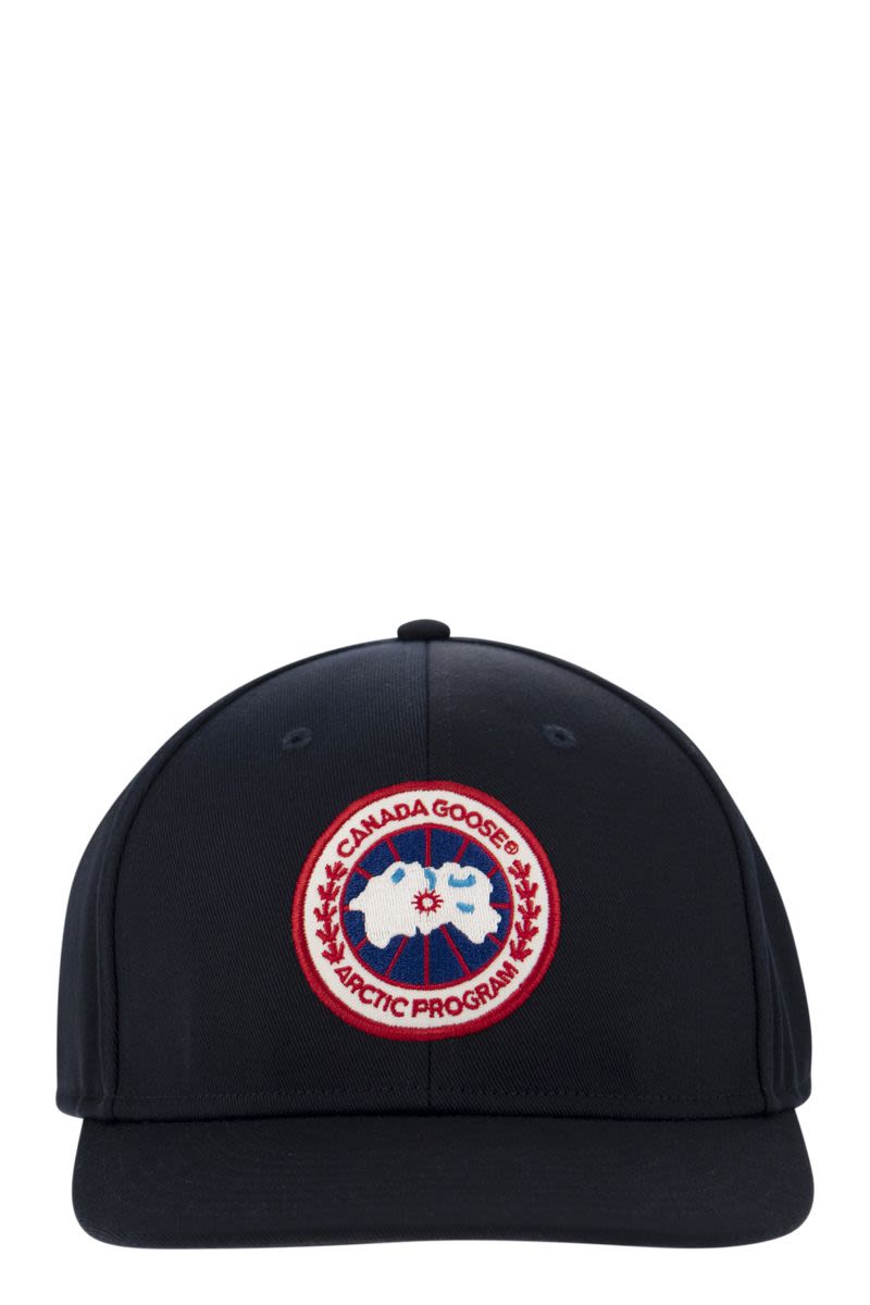 CANADA GOOSE Baseball Hat with Logo Patch - Image 6