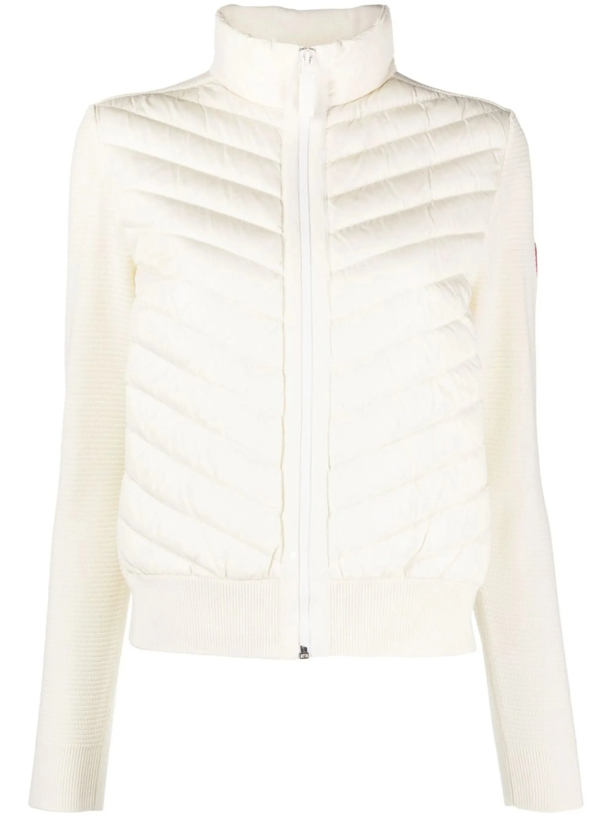 Canada Goose Rib-Knit Cuffs and Hem Down-Filled Jacket - XS