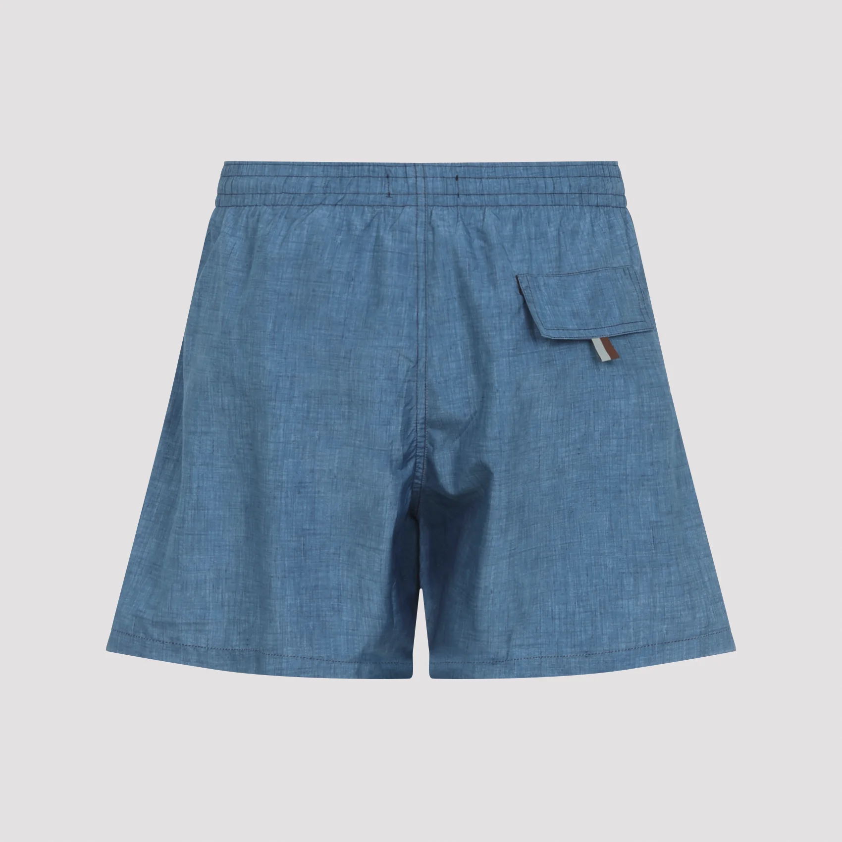 Canali Drawstring Swim Shorts - Image 4