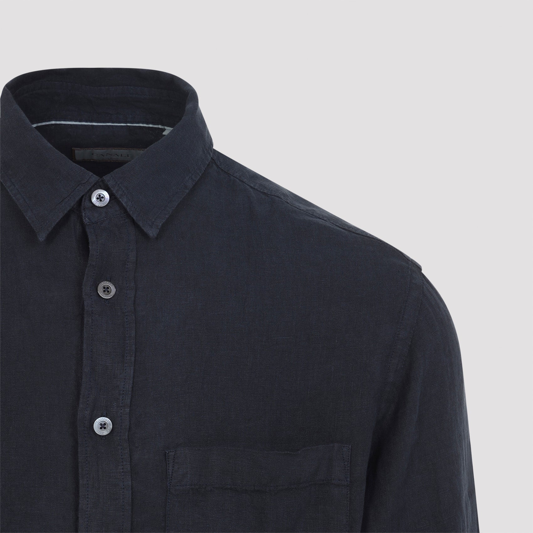 Canali Linen Shirt - Image 5