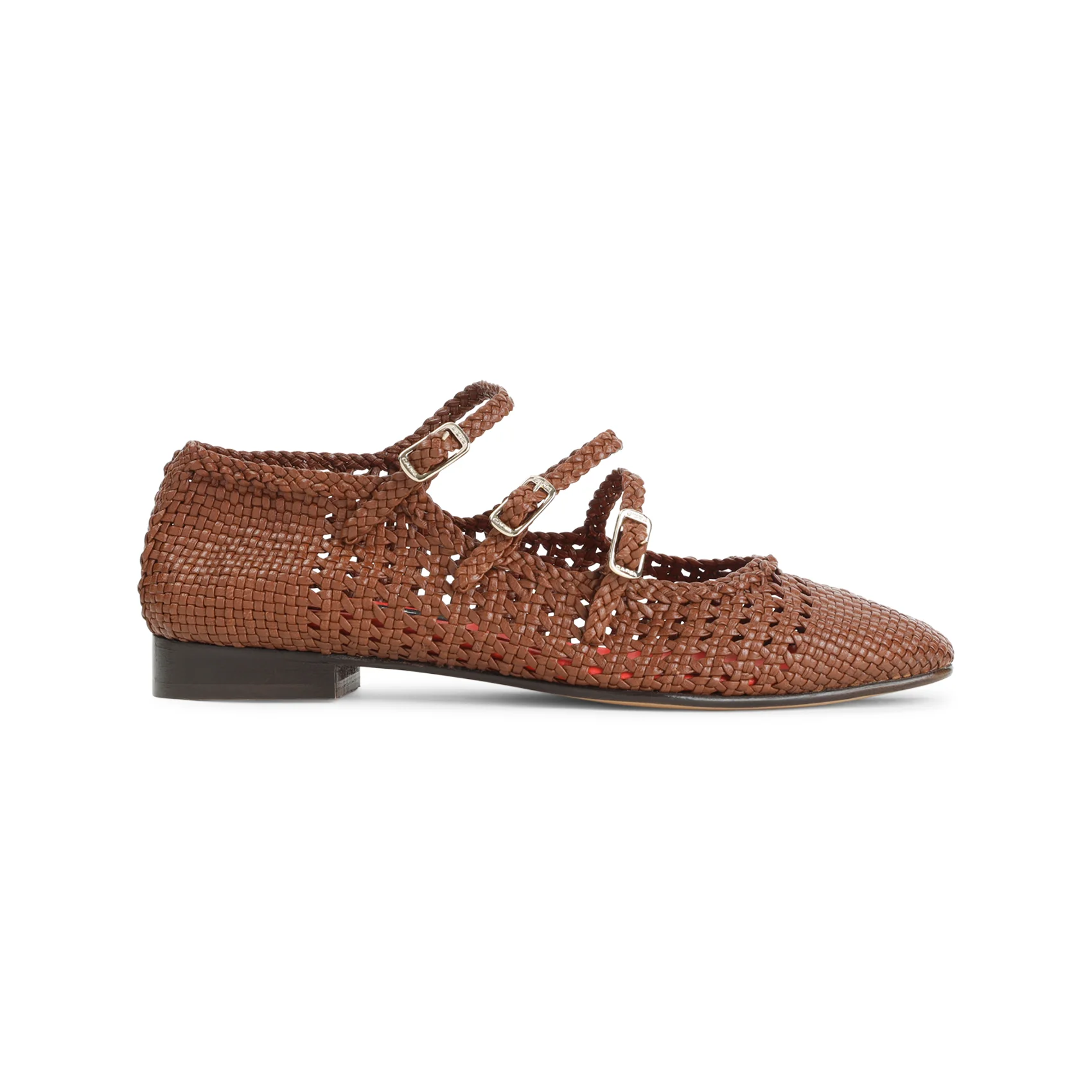 Carel Paris Ariana S Braided Leather Ballerina - Image 7