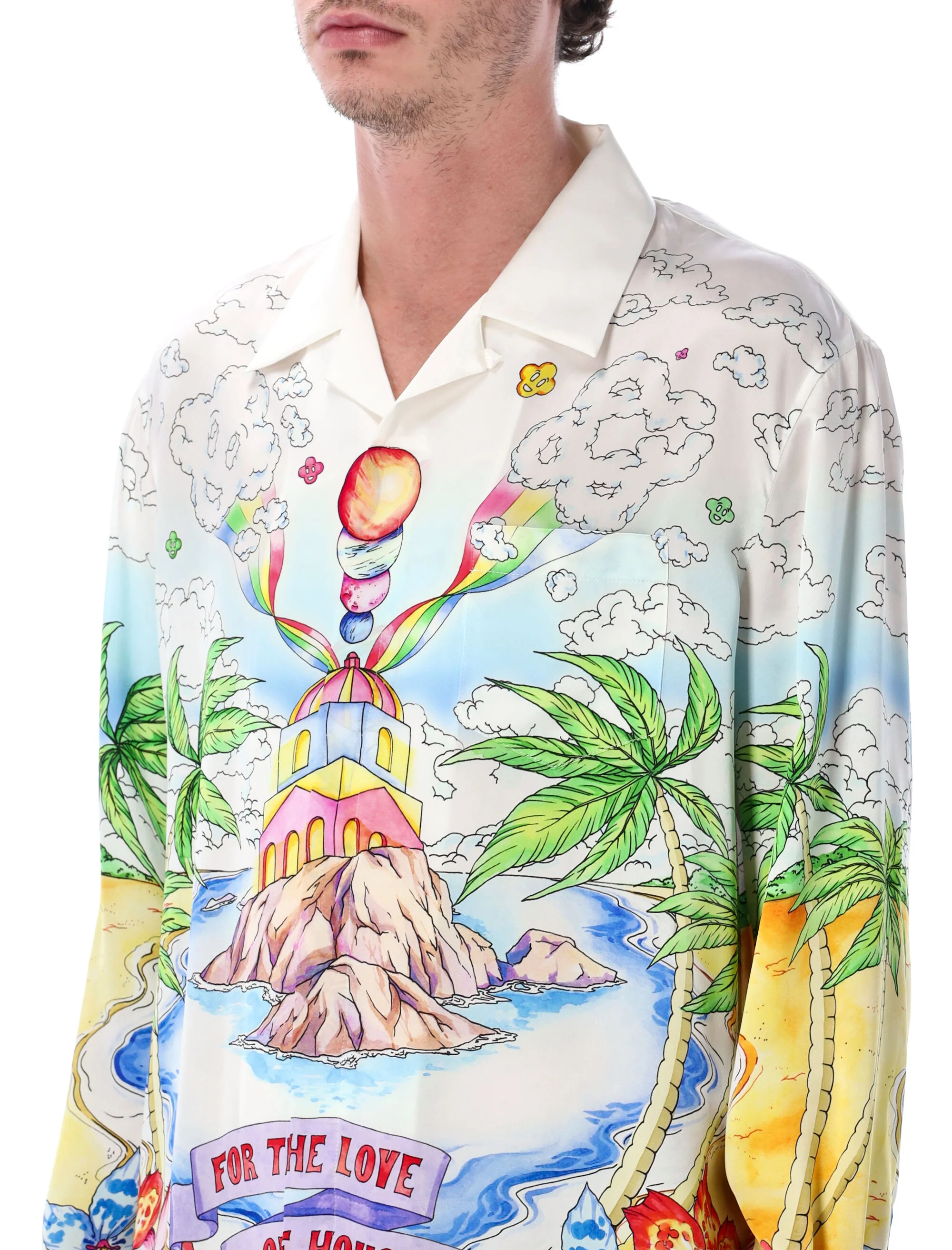 Casablanca Better Days Printed Long-sleeve Shirt - Image 3