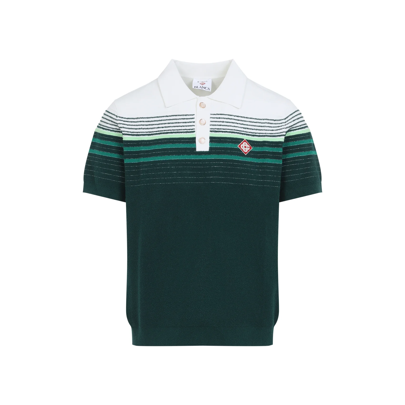 Casablanca Casual Loop Polo Shirt - Image 2