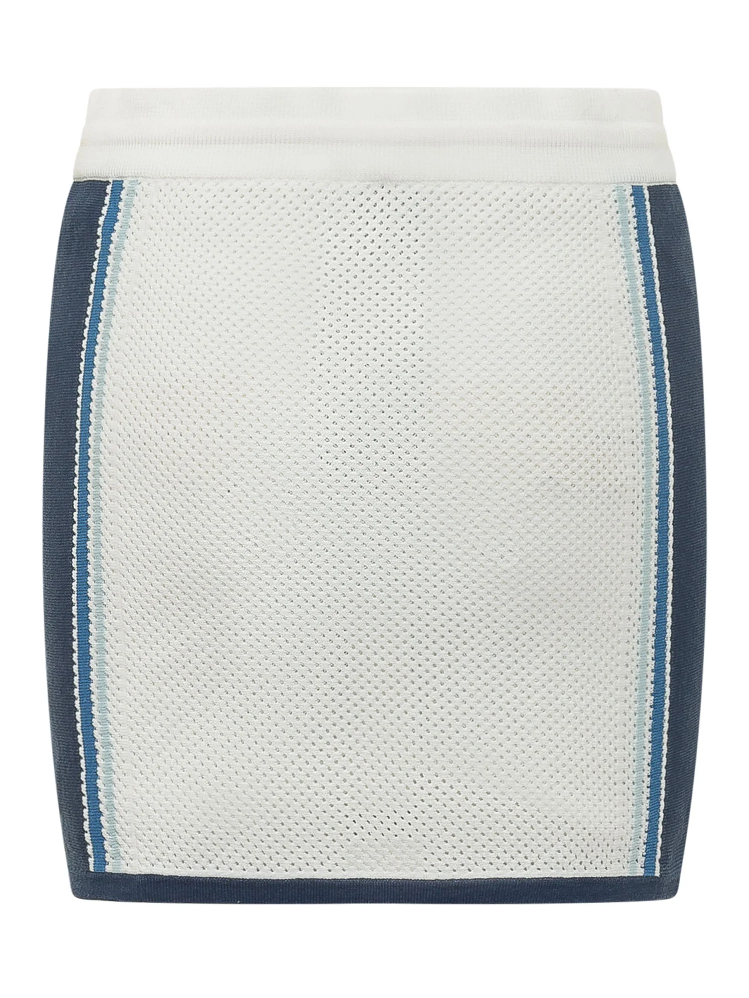 Casablanca Chic Mini Skirt with Unique Illustrative Detail - Image 2