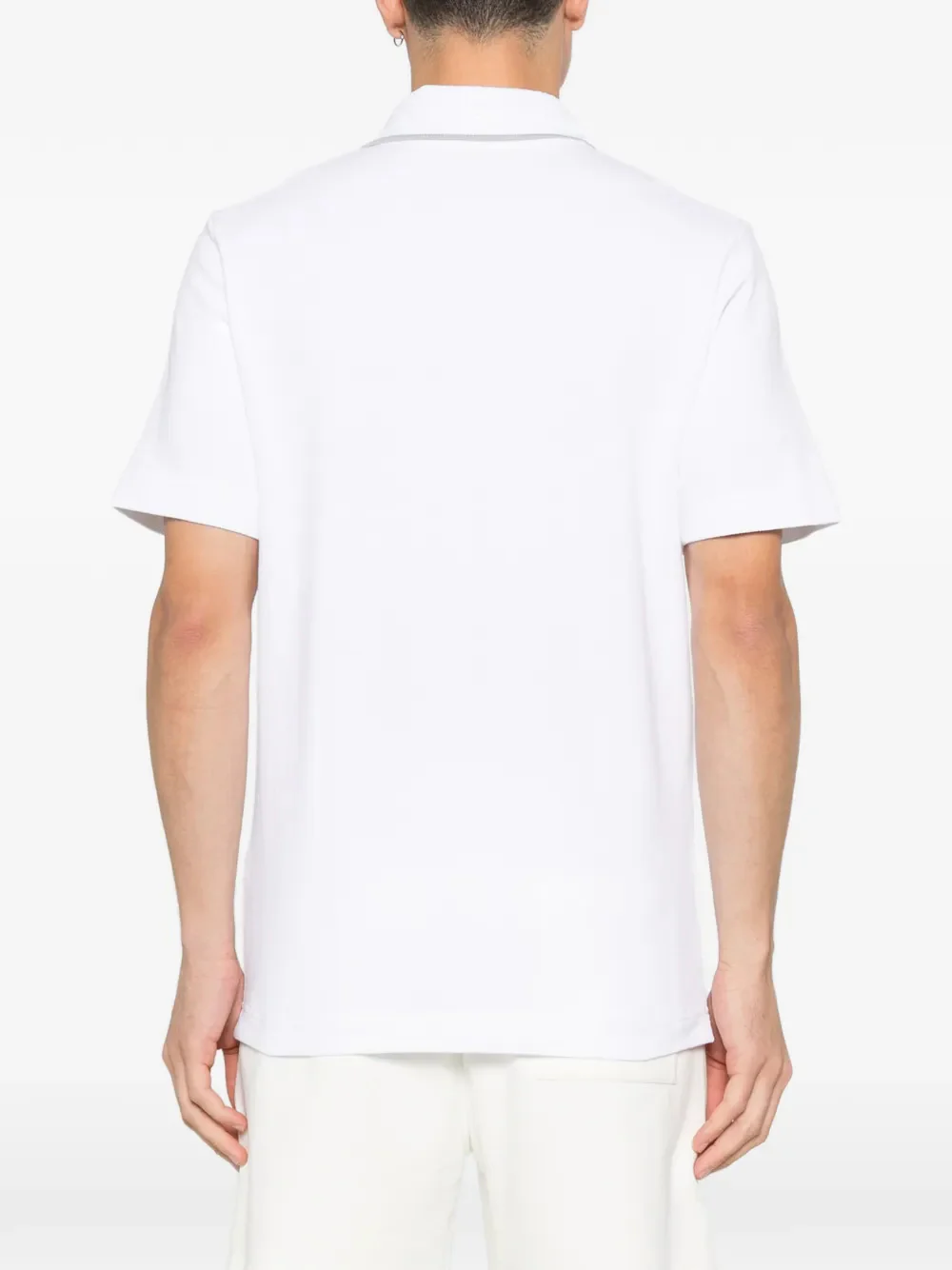 Casablanca Classic Cotton Pique Polo Shirt - Size M - Image 4