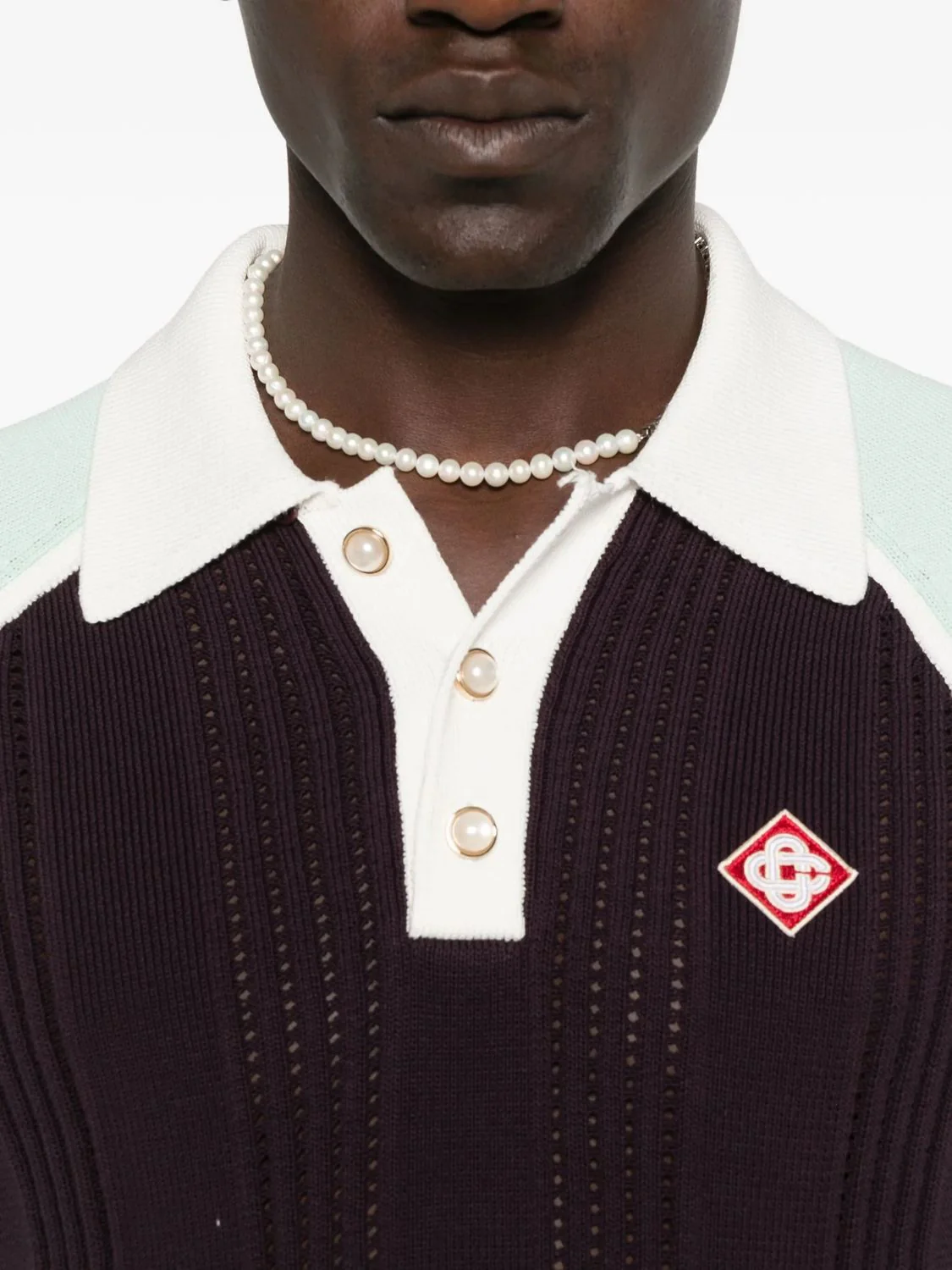 Casablanca Classic Cotton Polo for Men - Image 3