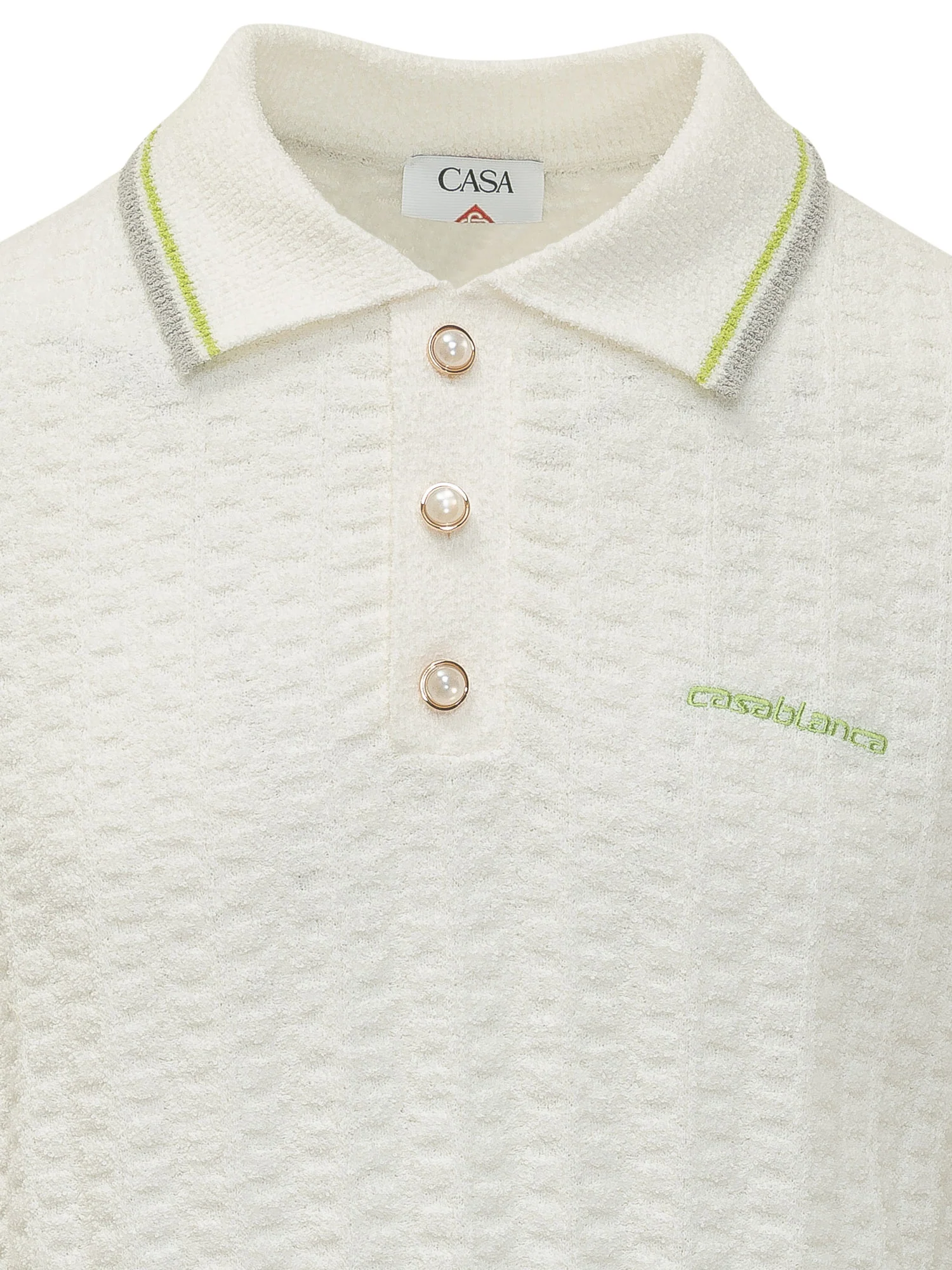 Casablanca Classic Polo Tennis Shirt - Image 3