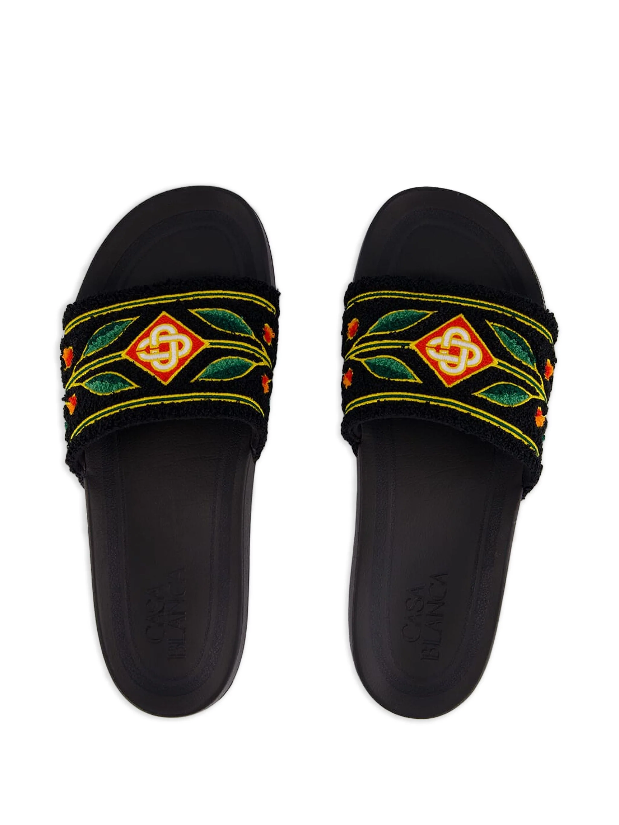 Casablanca Embroidered Sandals for Men - SS26 - Image 5