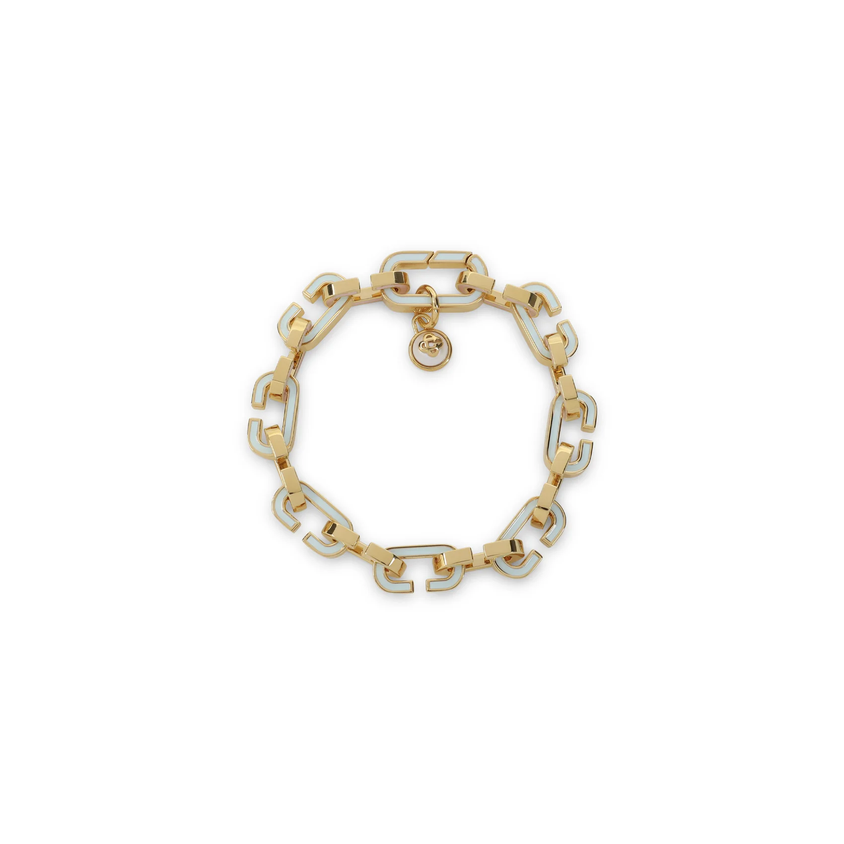 Casablanca Enamel C Link Bracelet - Image 2