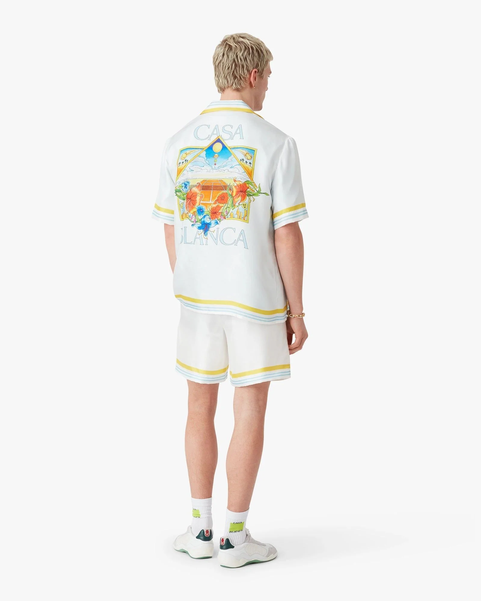 Casablanca Floral Icon Button-Up Shirt - Image 3