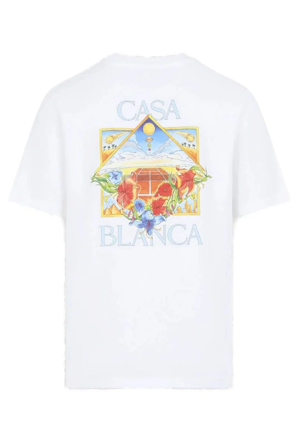 Casablanca Floral Icon T-Shirt for Men - SS26 Collection - Image 2