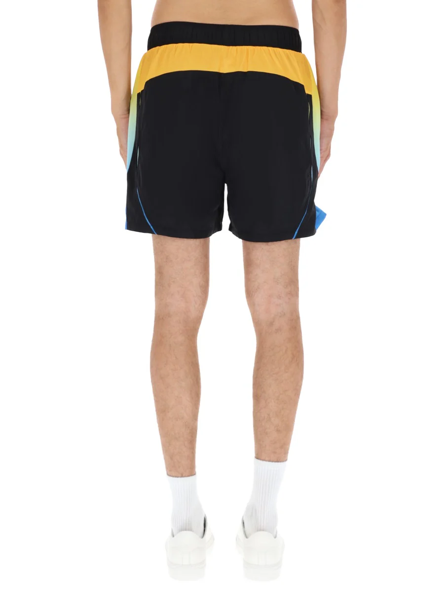 Casablanca Football Windbreaker Shorts - Size L - Image 4