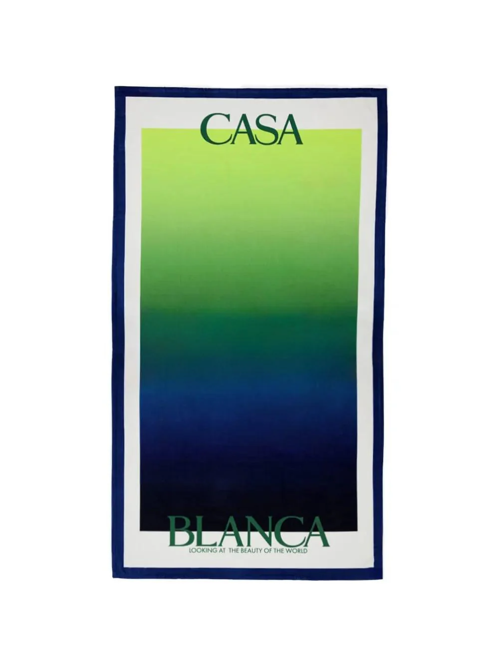 Casablanca Gradient Cotton Towel for Men