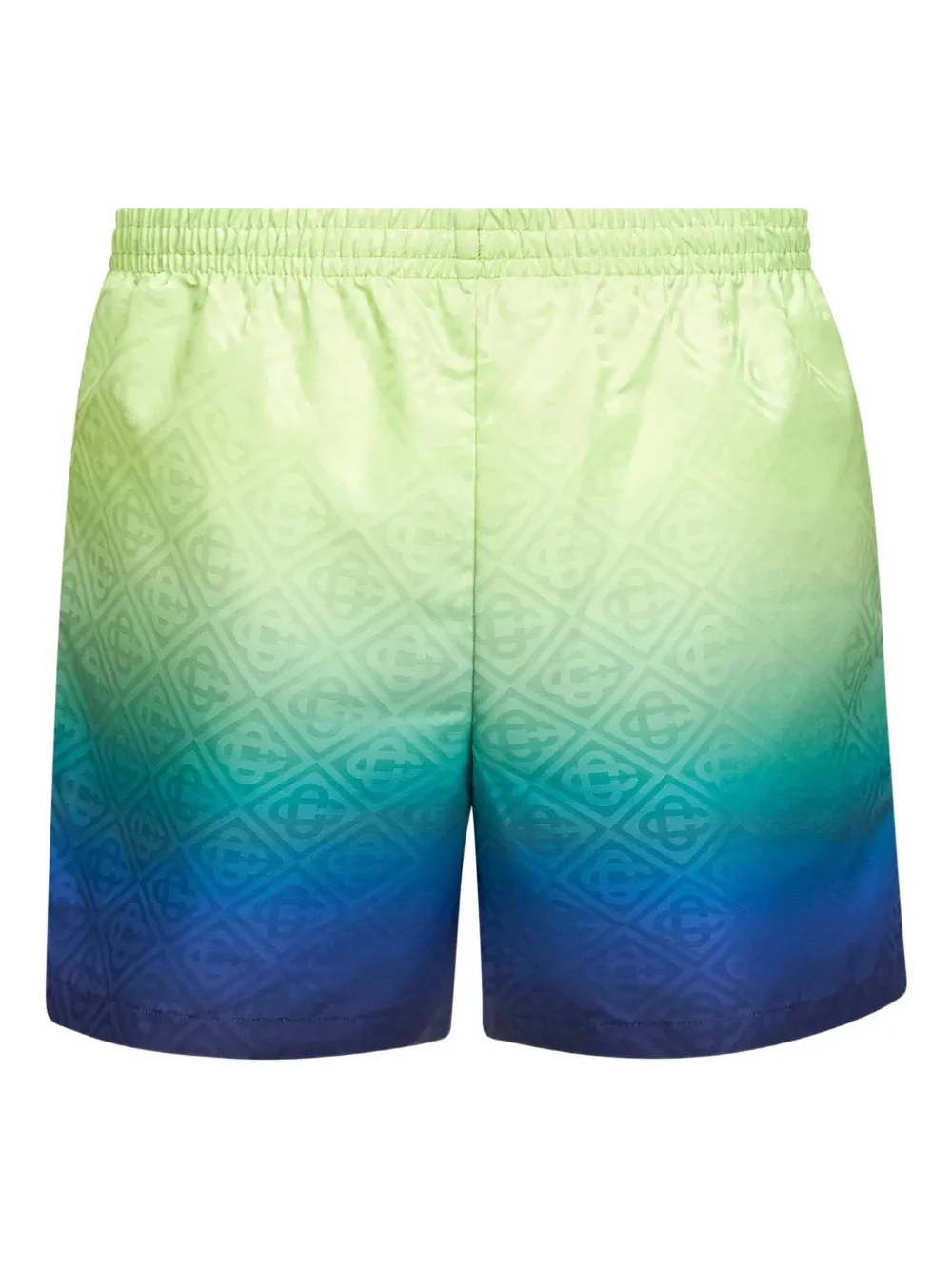 Casablanca Gradient Monogram Pattern Shorts with Sophisticated Waistband for Men - Image 2
