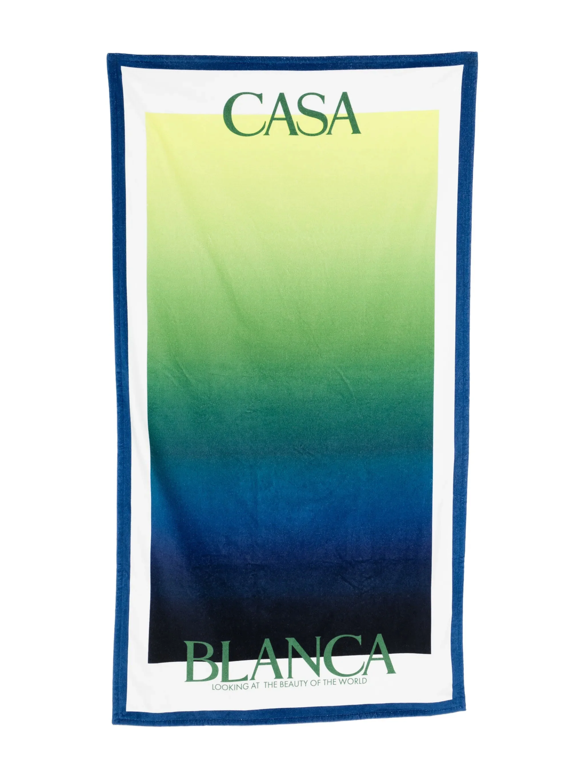 Casablanca Gradient Print Cotton Towel