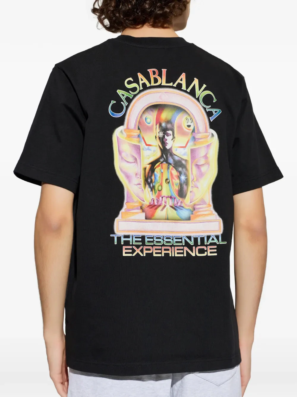 Casablanca Graphic Print Short Sleeve T-Shirt - Image 4