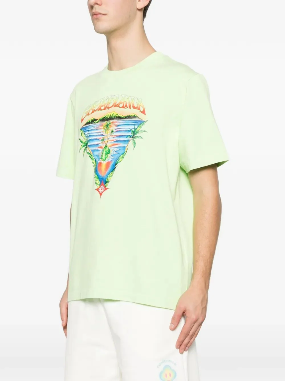 Casablanca Innocence Mini Jersey T-Shirt for Men - Image 3