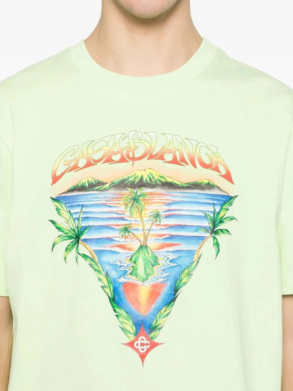 Casablanca Innocence Mini Jersey T-Shirt for Men - Image 5