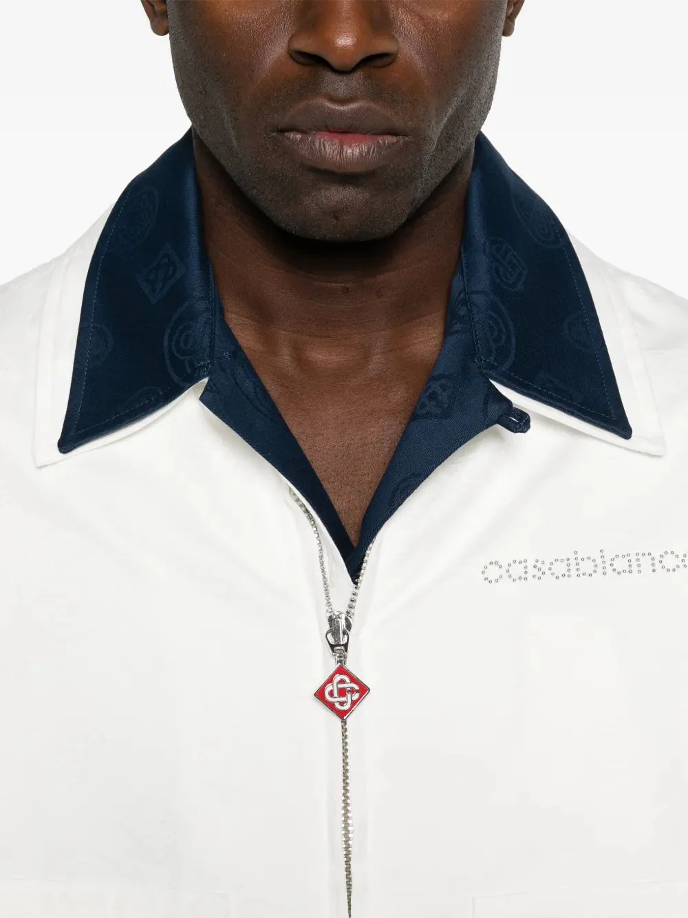 Casablanca Lightweight Cotton Jacket for Men - SS26 Collection - Image 5