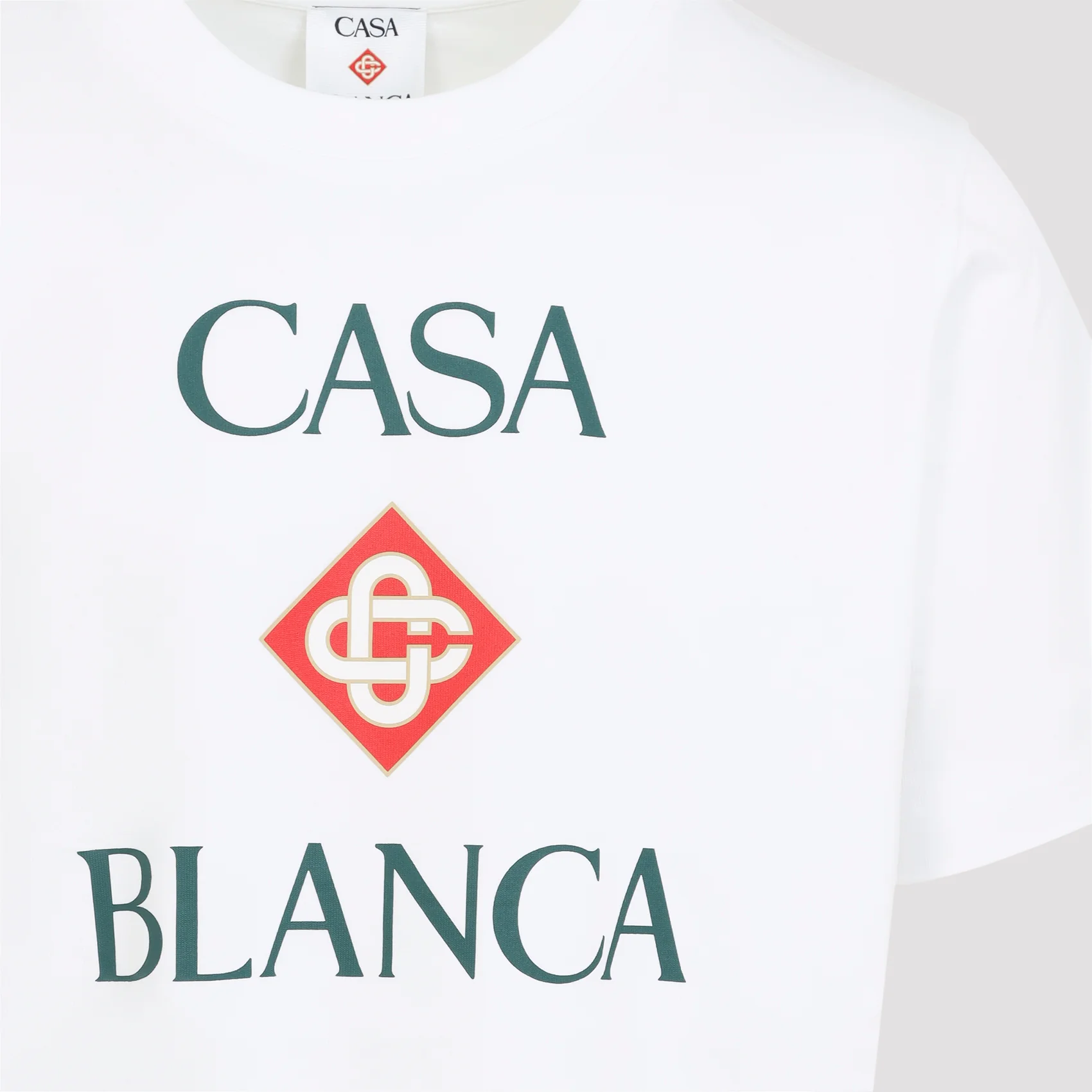 Casablanca Logo-Print T-shirt for Men - FW26 Collection - Image 5