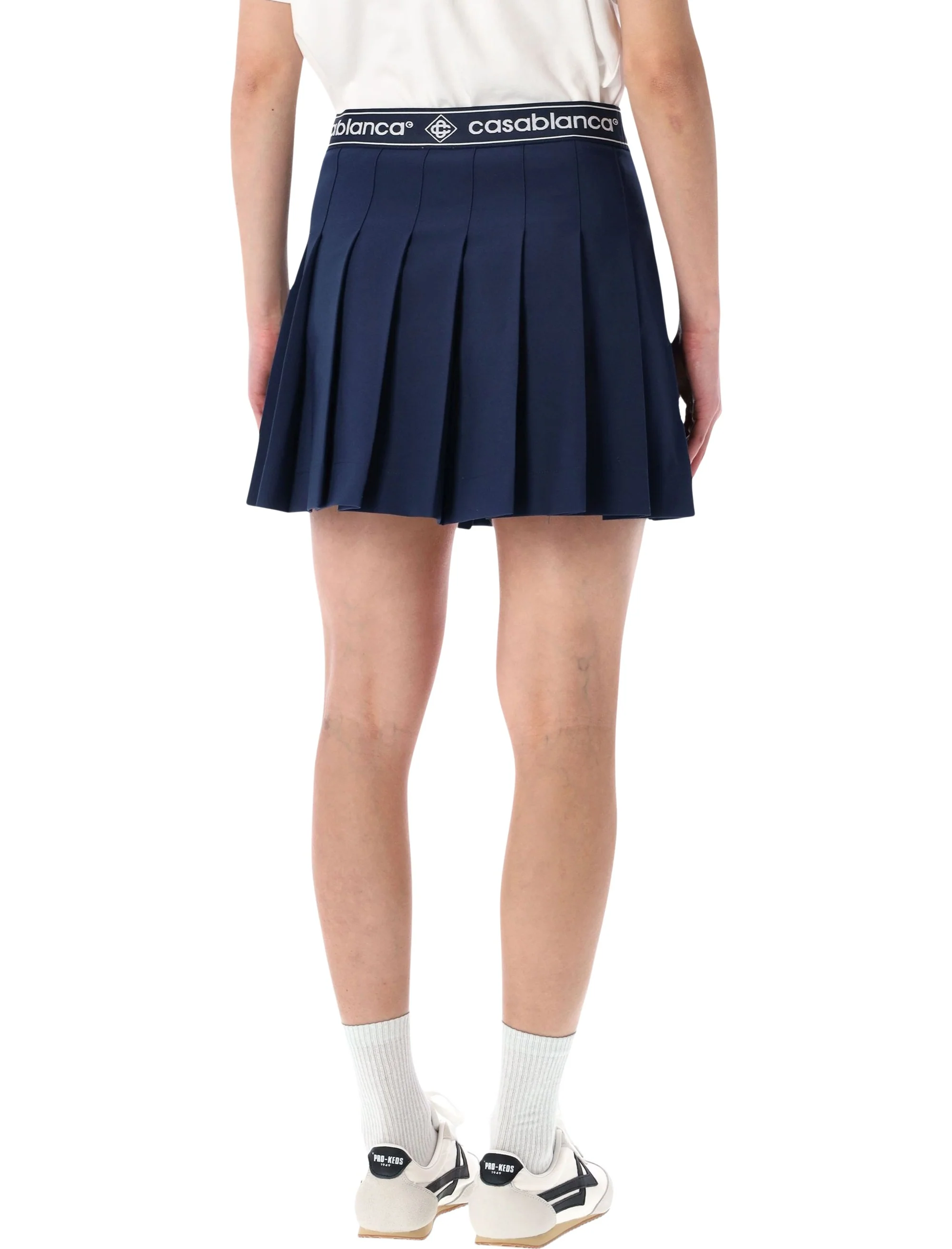 Casablanca Logo-waistband Mini Skirt - Image 2