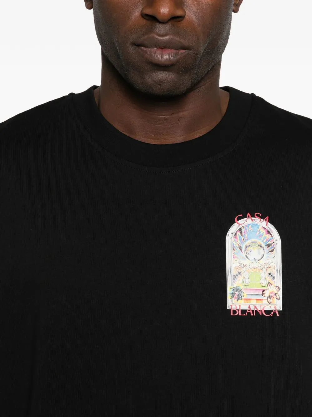 Casablanca Men's Orchid Mini T-Shirt - Image 5