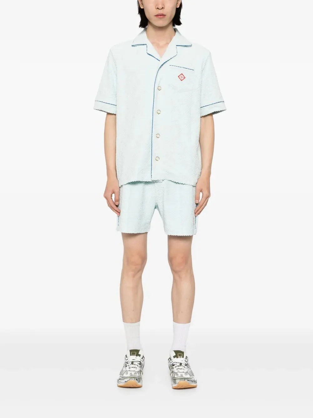 Casablanca Men's Towelling Shorts - SS25 Collection - Image 2