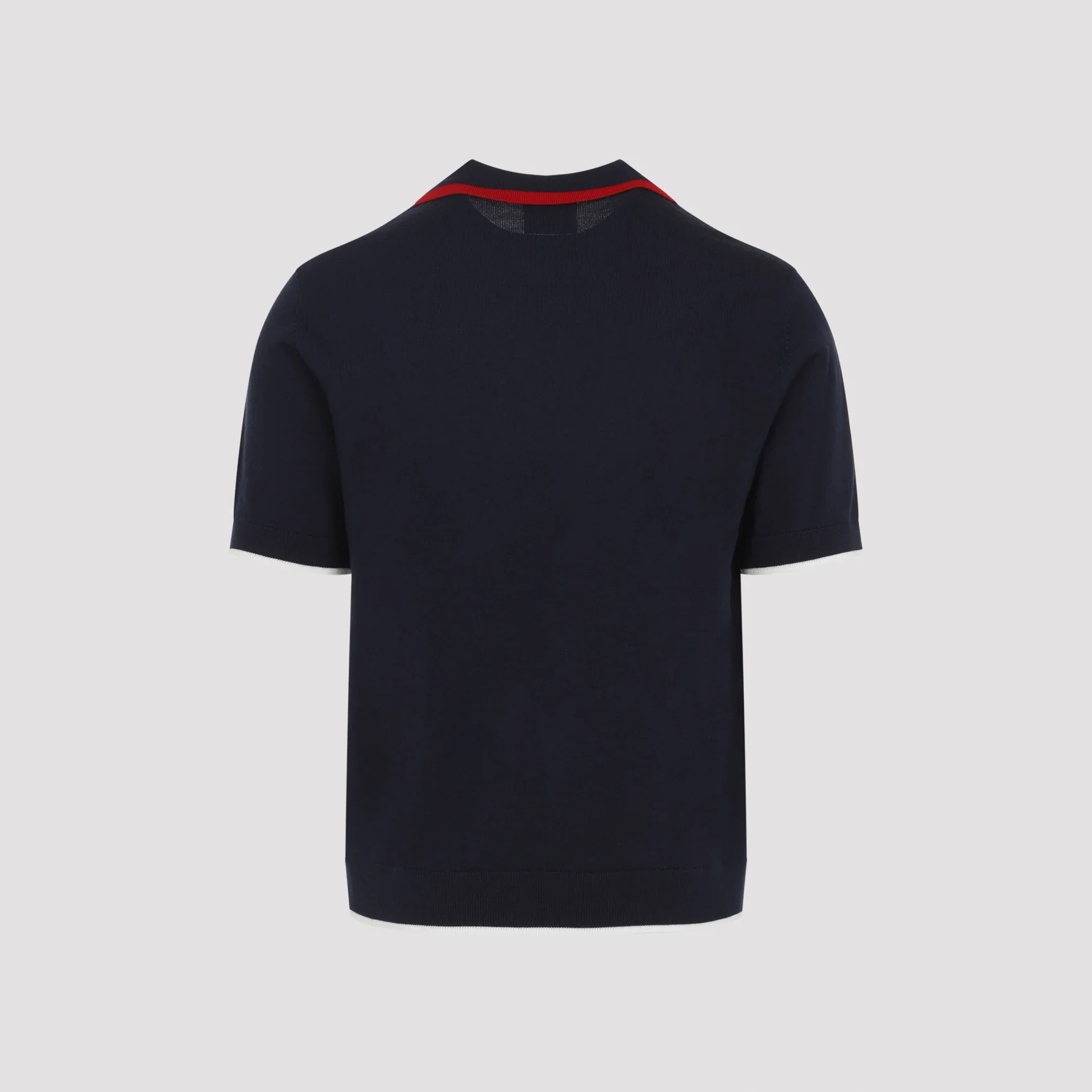 Casablanca Merino Wool Track Polo for Men - Image 4