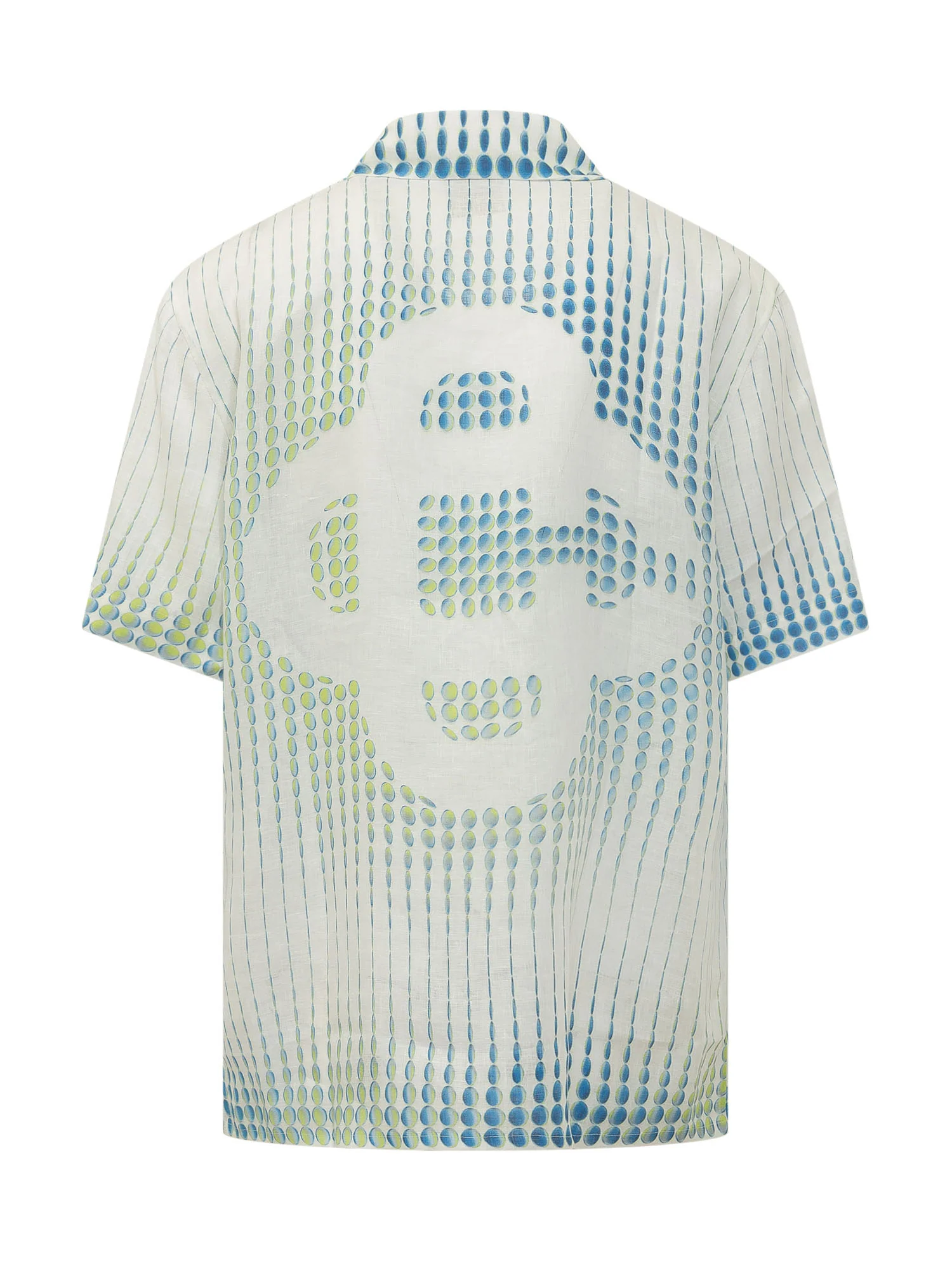 Casablanca Mini Cut Sleeves Shirt with Unique Pattern - Image 2