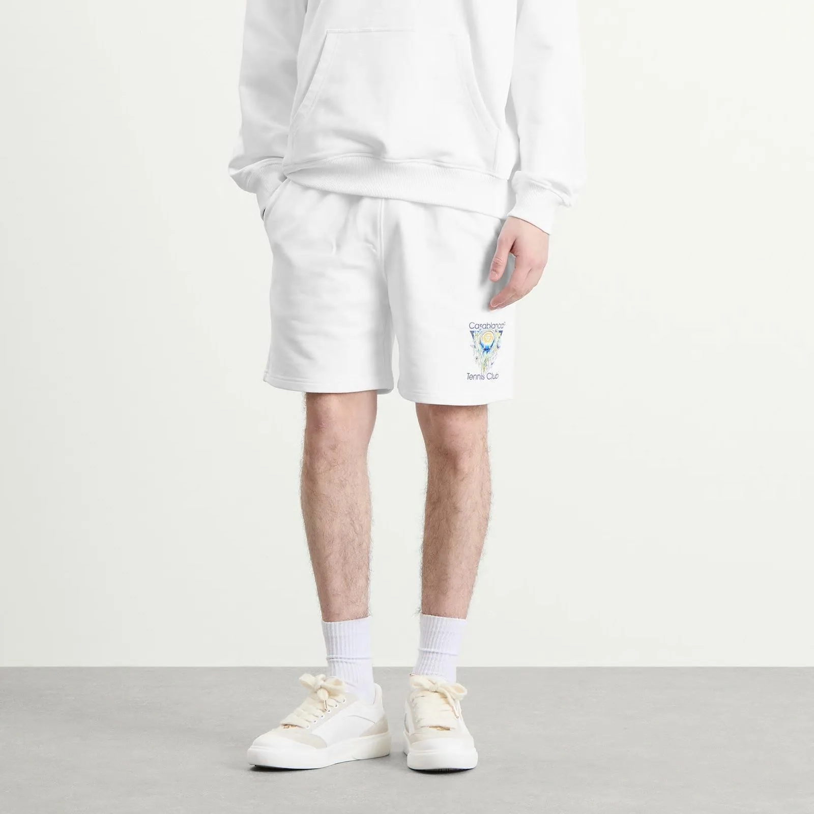 Casablanca Mini Loopback Shorts for Men - Image 2