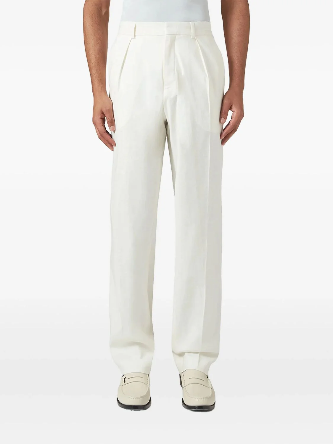 Casablanca Mini Pleated Trousers for Men - Spring/Summer 2025