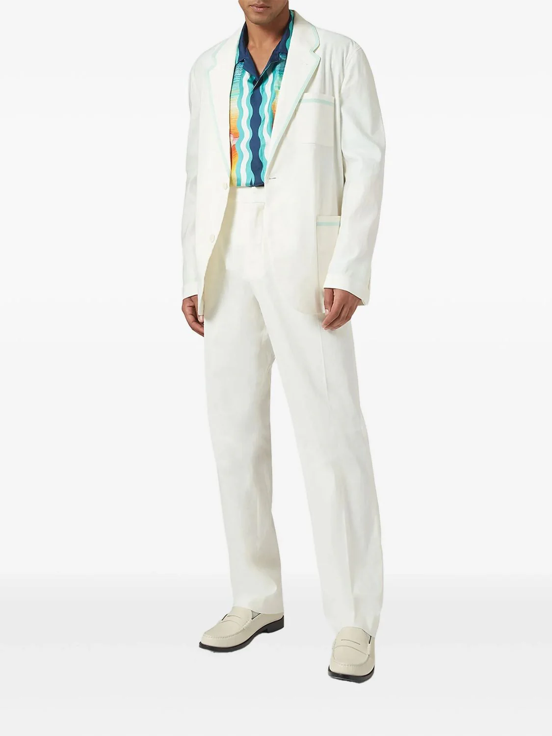 Casablanca Mini Pleated Trousers for Men - Spring/Summer 2025 - Image 4