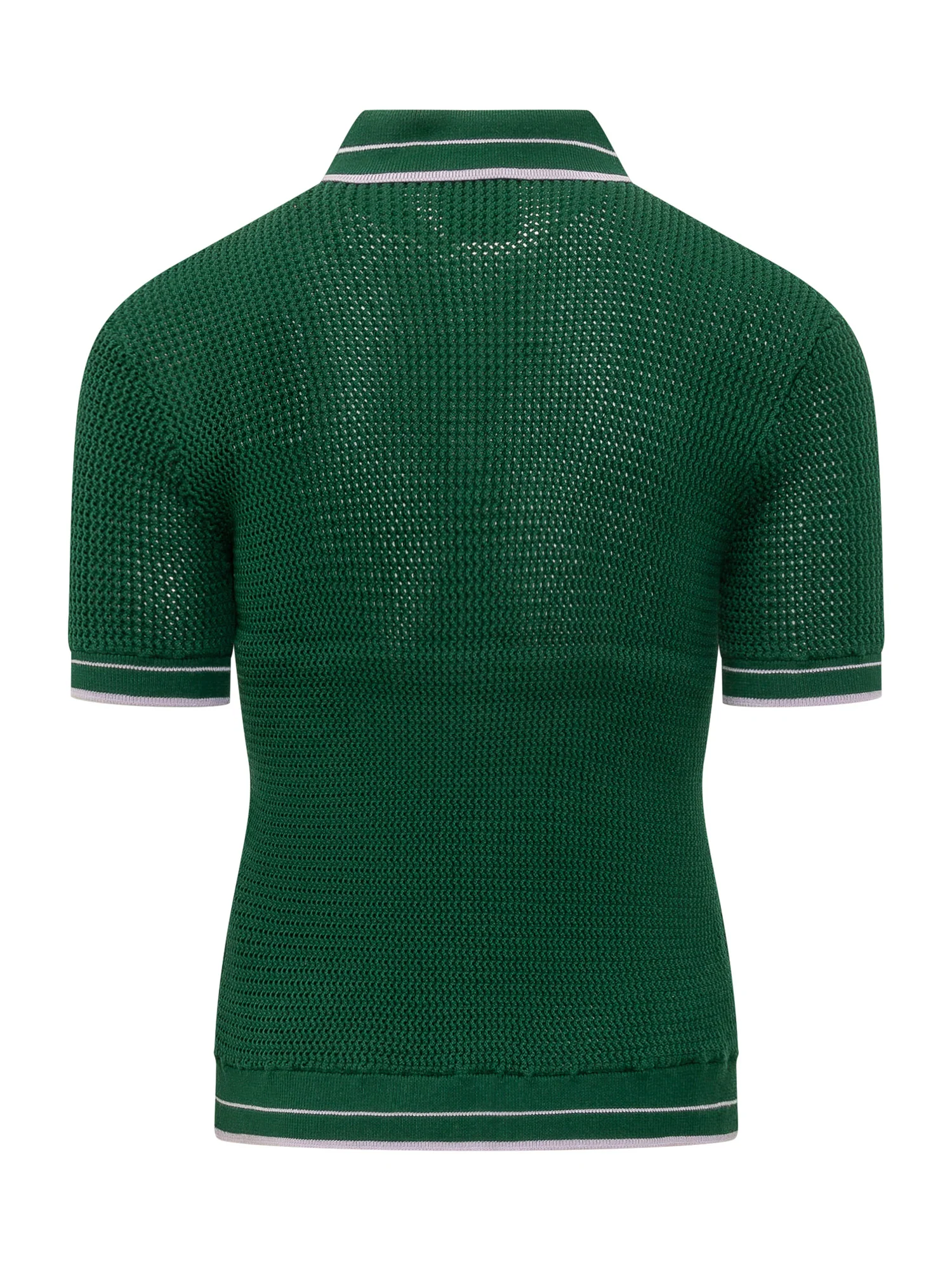 Casablanca Mini Polo Mock Neck - Image 2