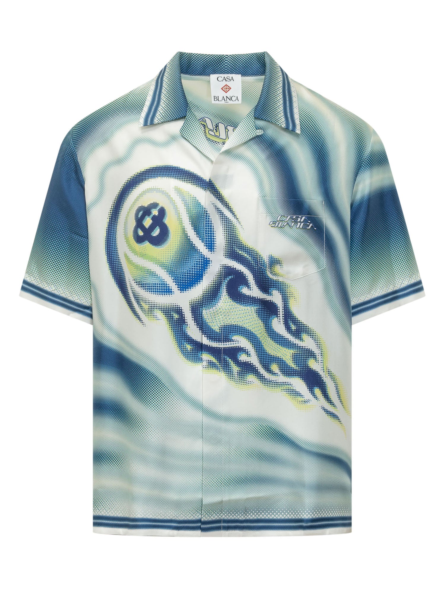 Casablanca Mini Tennis Art Print Shirt
