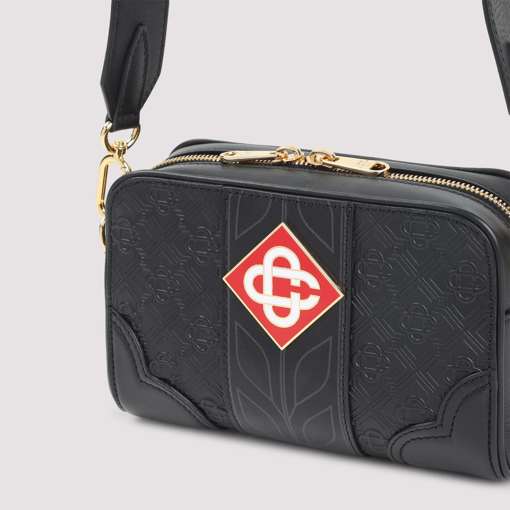 Casablanca Monogram Crossbody Handbag - Image 4