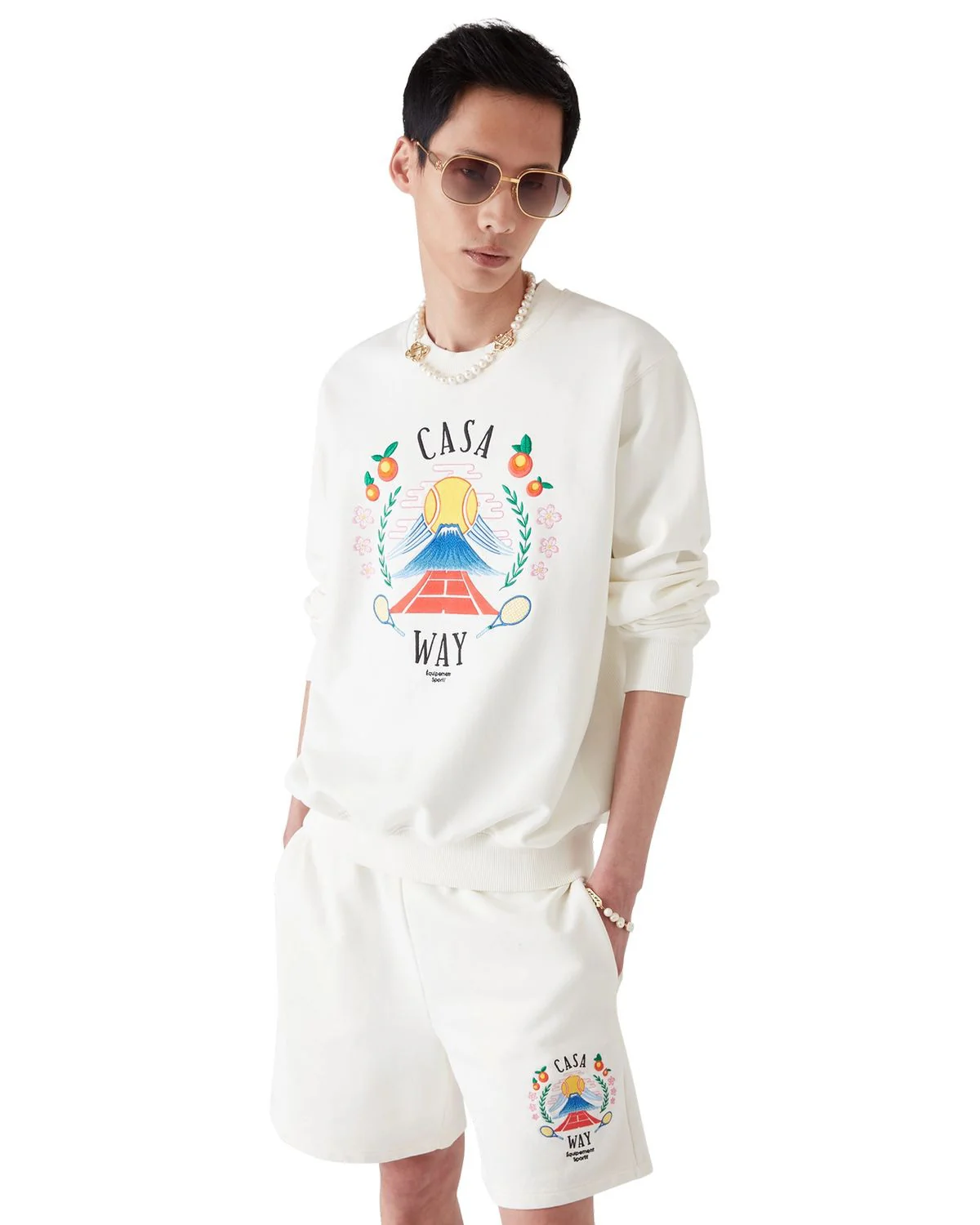 Casablanca Mountain Escape Knit T-Shirt - Image 3
